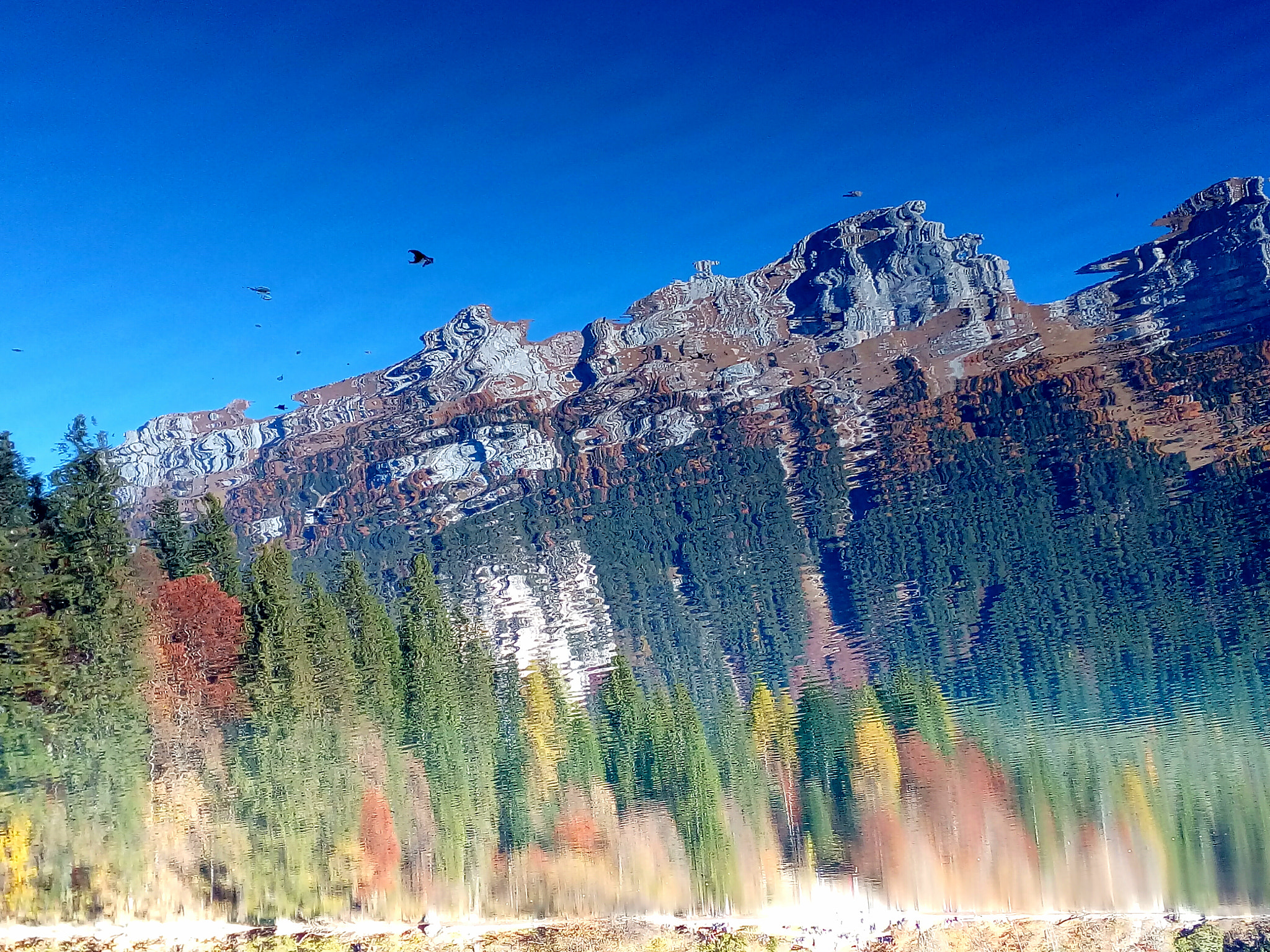HUAWEI GR3 sample photo. The mountain water mirror photography