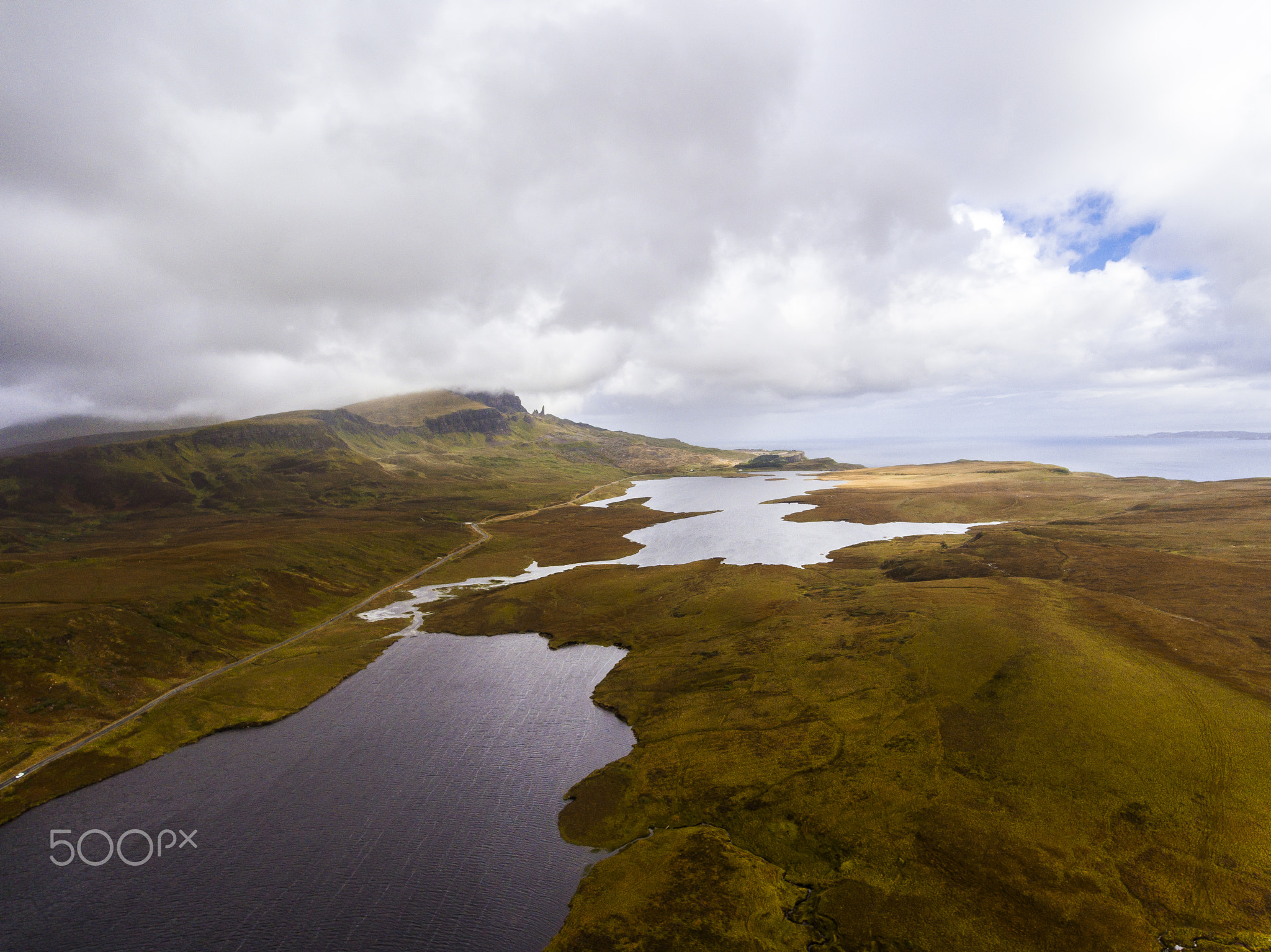 Loch Fada - View to Old Man Of Storr