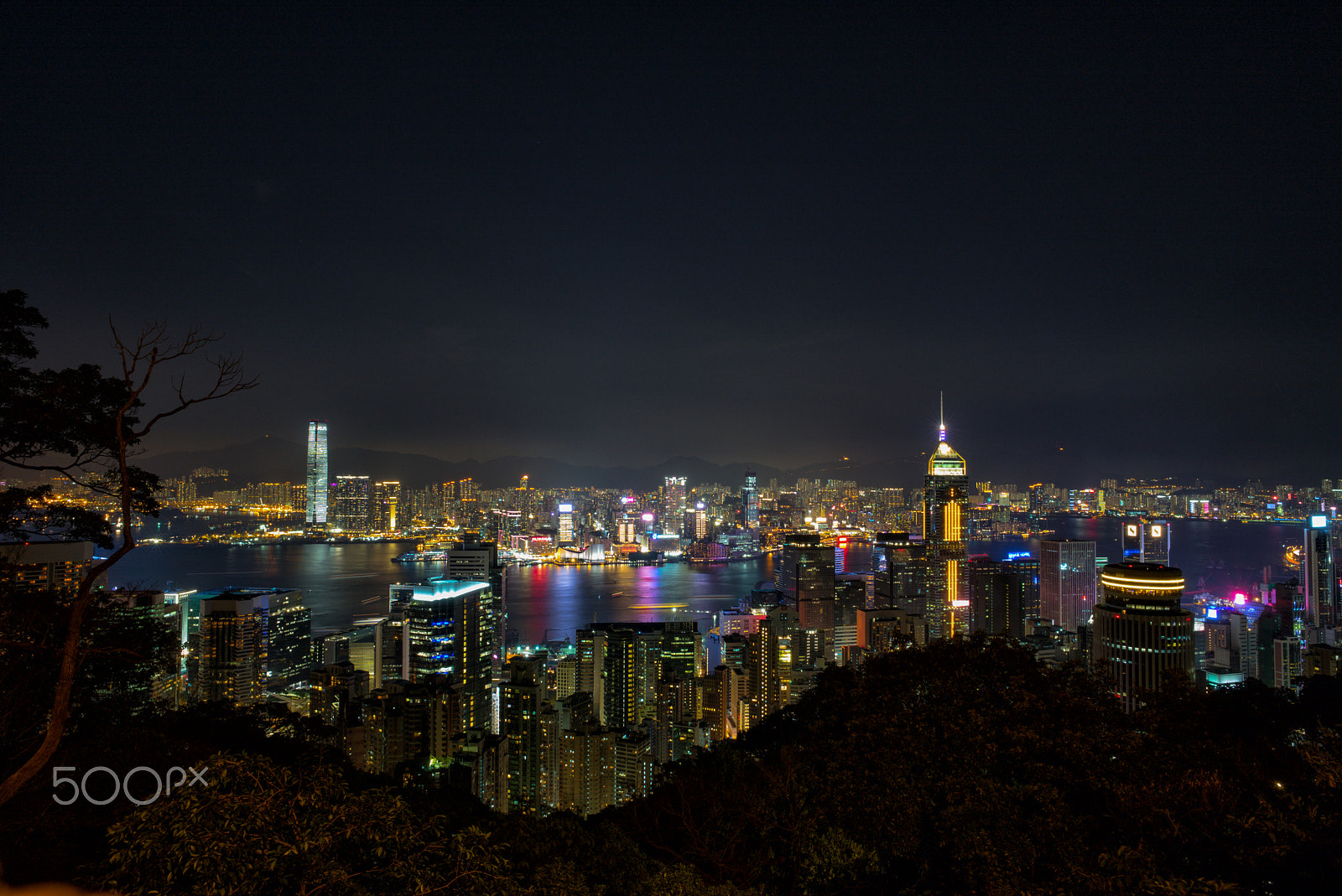 Leica Super-Elmar-M 21mm F3.4 ASPH sample photo. View of victoria harbour from hong kong side photography