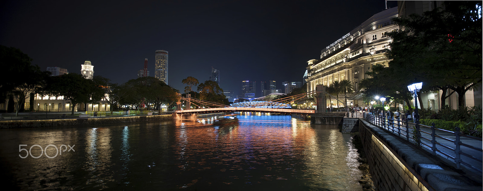 Nikon D3X sample photo. Sg river panorama photography