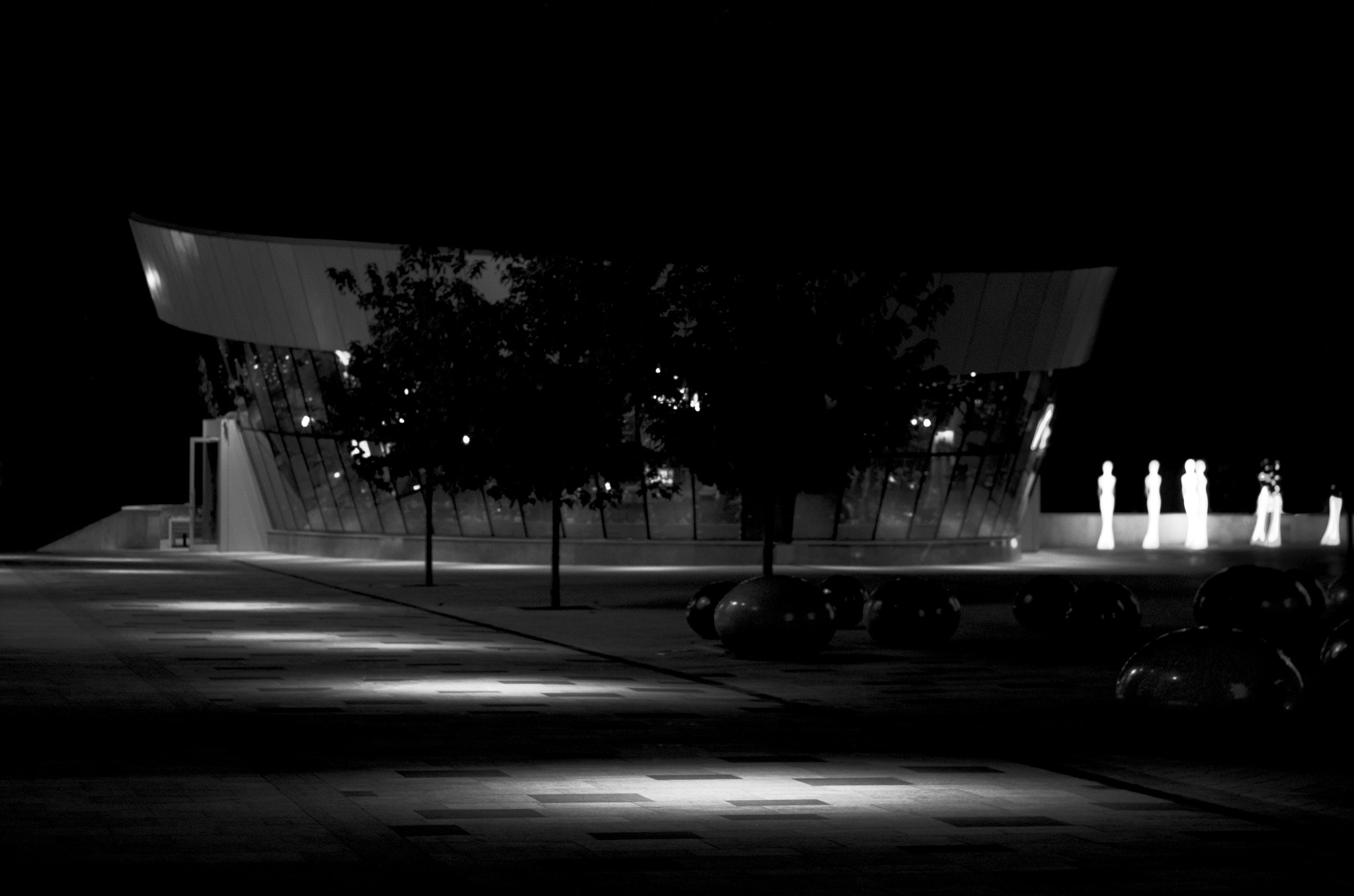 Pentax K-r sample photo. Light at the night photography