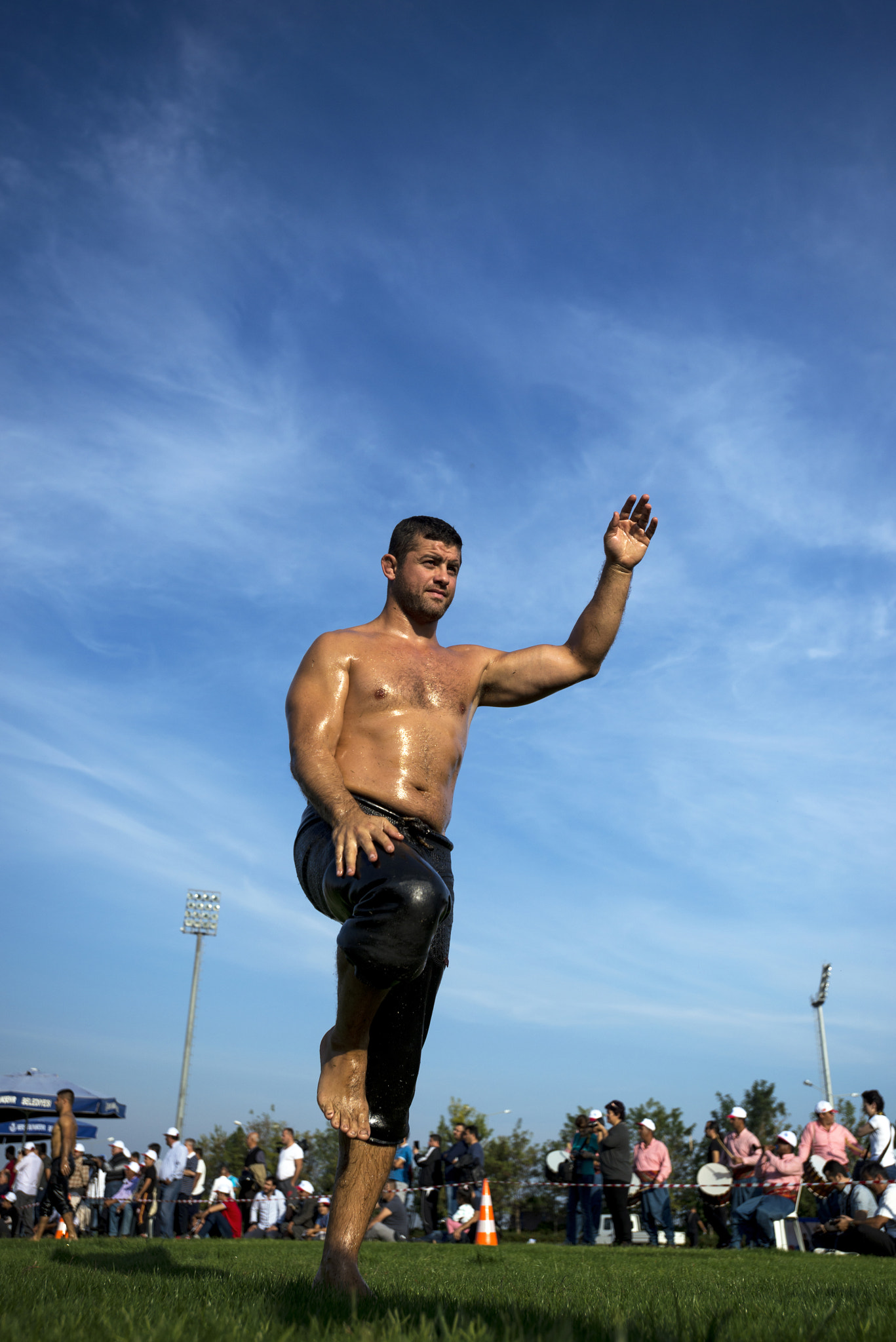 Nikon AF-S Nikkor 17-35mm F2.8D ED-IF sample photo. Traditional oil wrestling in anatolia - turkey photography