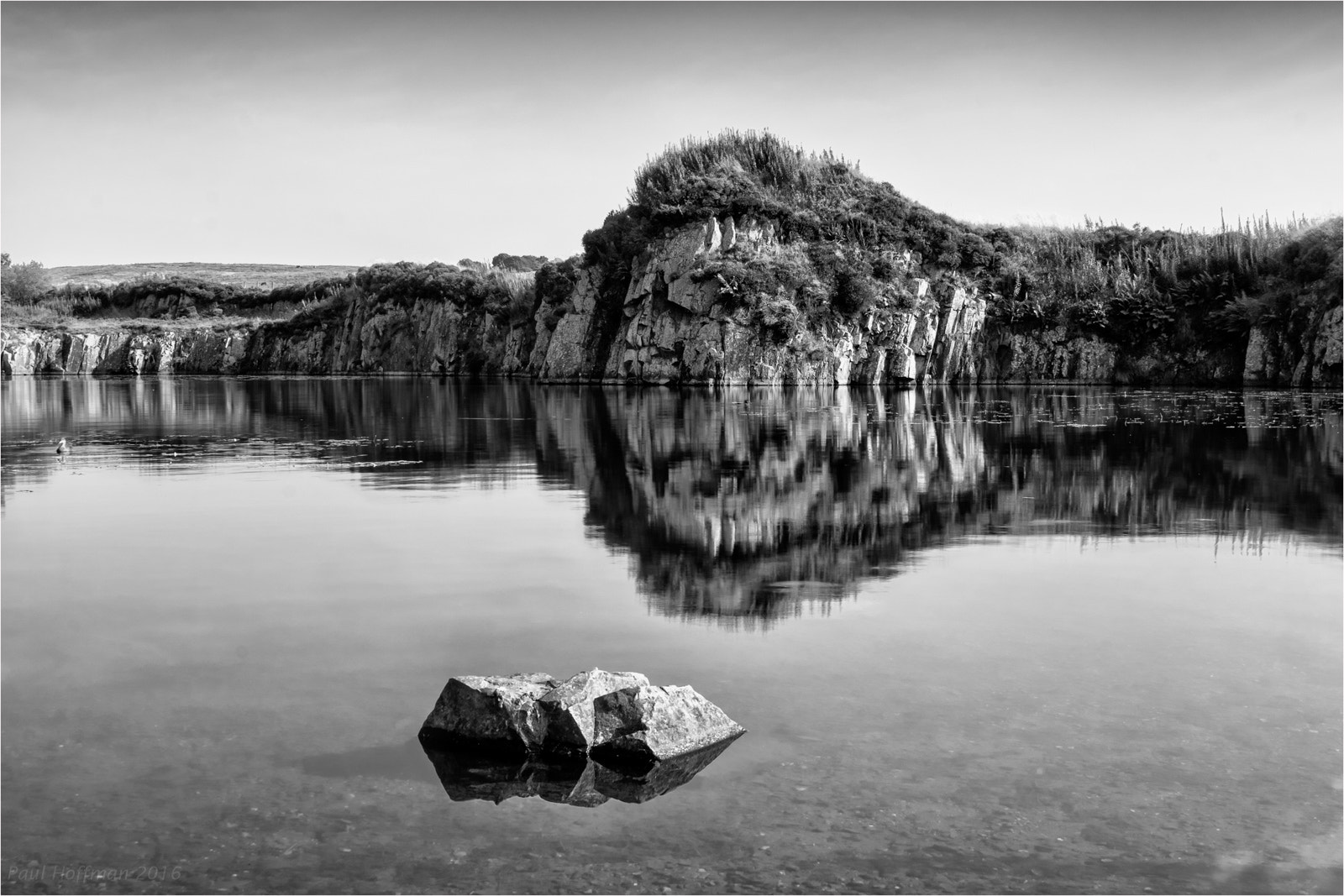 Sony SLT-A77 sample photo. Rock in cawfields quarry - nov photography