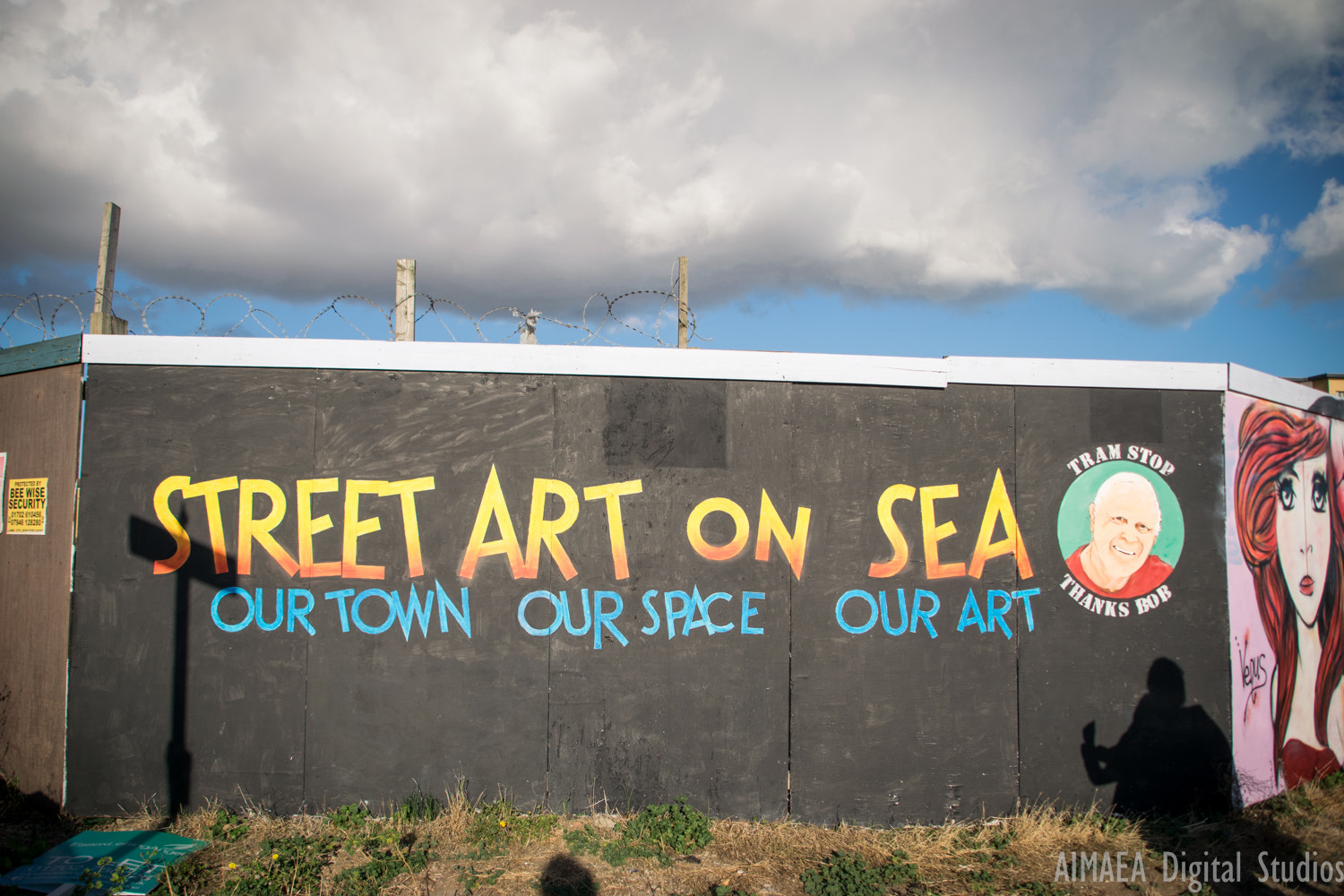 Sigma 28-300mm F3.5-6.3 DG Macro sample photo. Grafitti southend photography