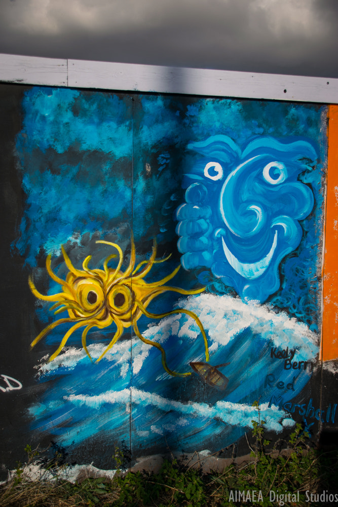 Sigma 28-300mm F3.5-6.3 DG Macro sample photo. Grafitti southend photography