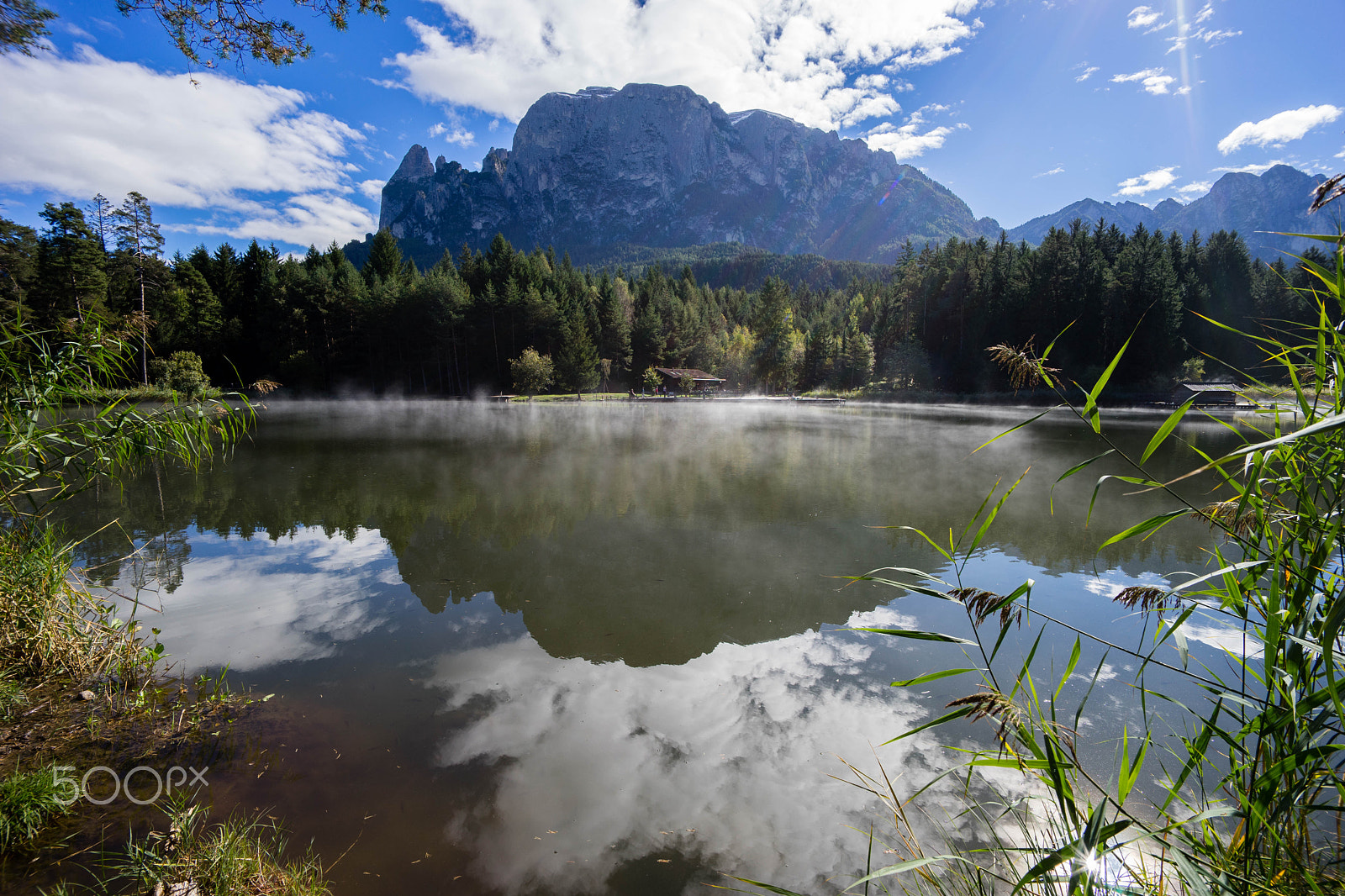 Voigtlander SUPER WIDE-HELIAR 15mm F4.5 III sample photo. Völser weiher photography