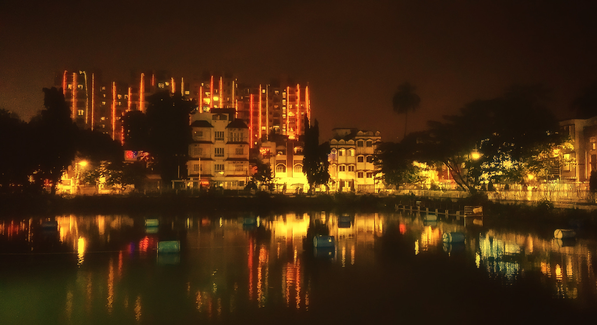 vivo Y51L sample photo. Night at kolkata(india)  photography