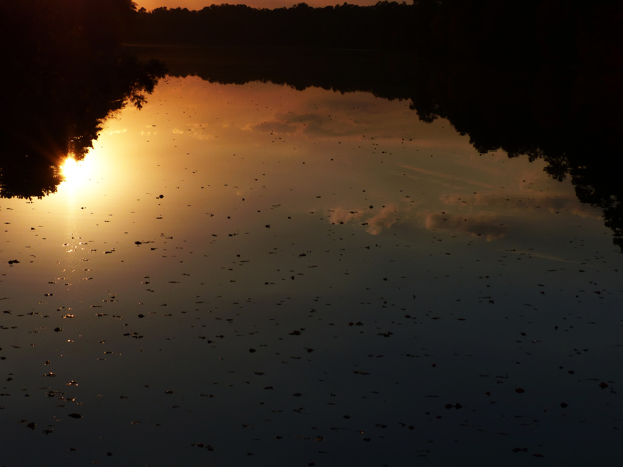 Leica V-Lux 4 sample photo. Mirroring lake photography