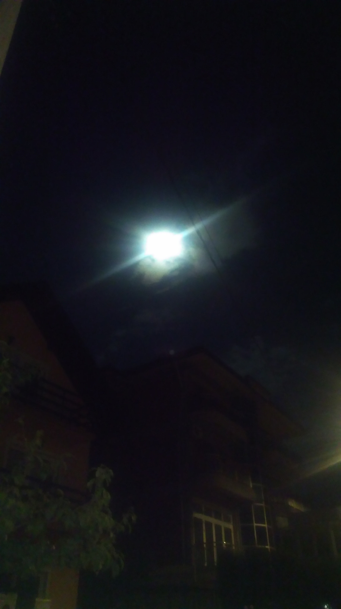 HTC DESIRE 626 sample photo. Fullmoon photography