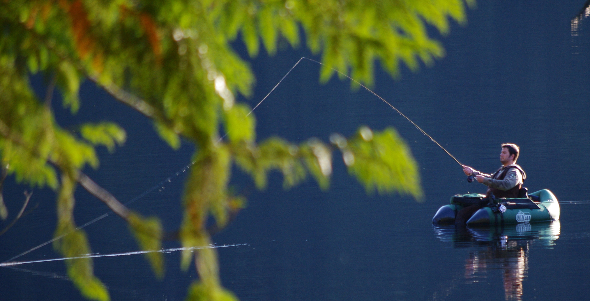 Pentax K-7 + Pentax smc DA 50-200mm F4-5.6 ED WR sample photo. Fly fishing photography