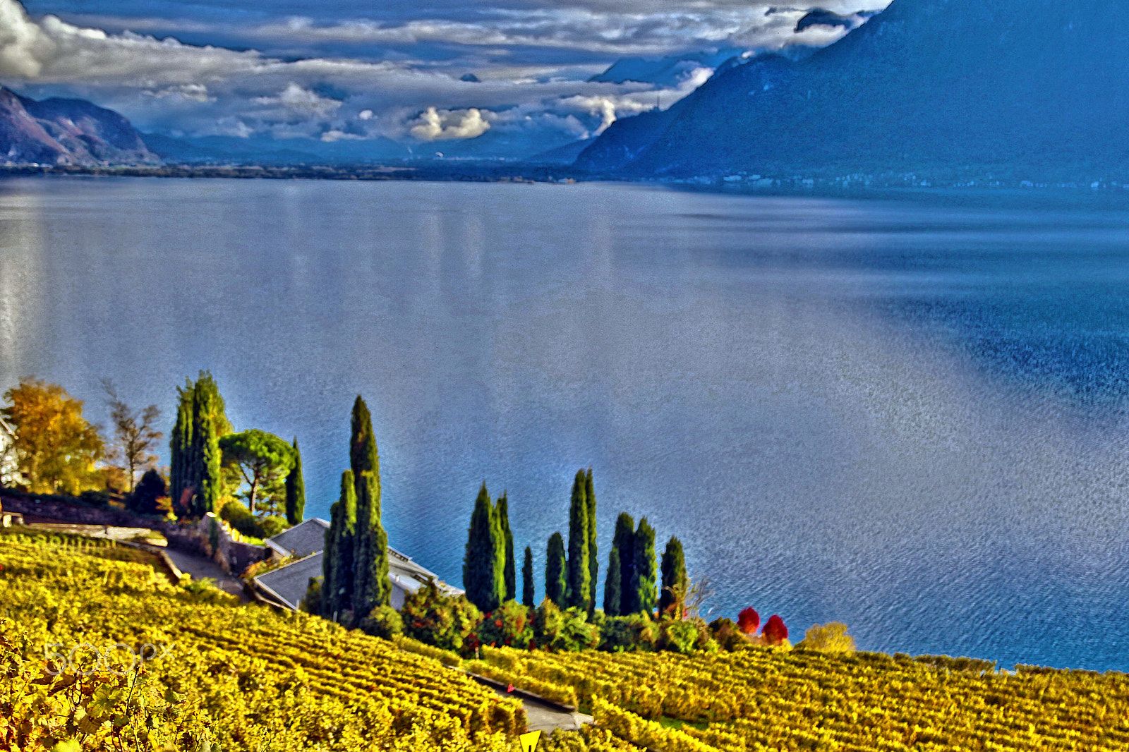 Sigma 17-70mm F2.8-4 DC Macro OS HSM sample photo. Haut léman lake of geneva - switzerland photography