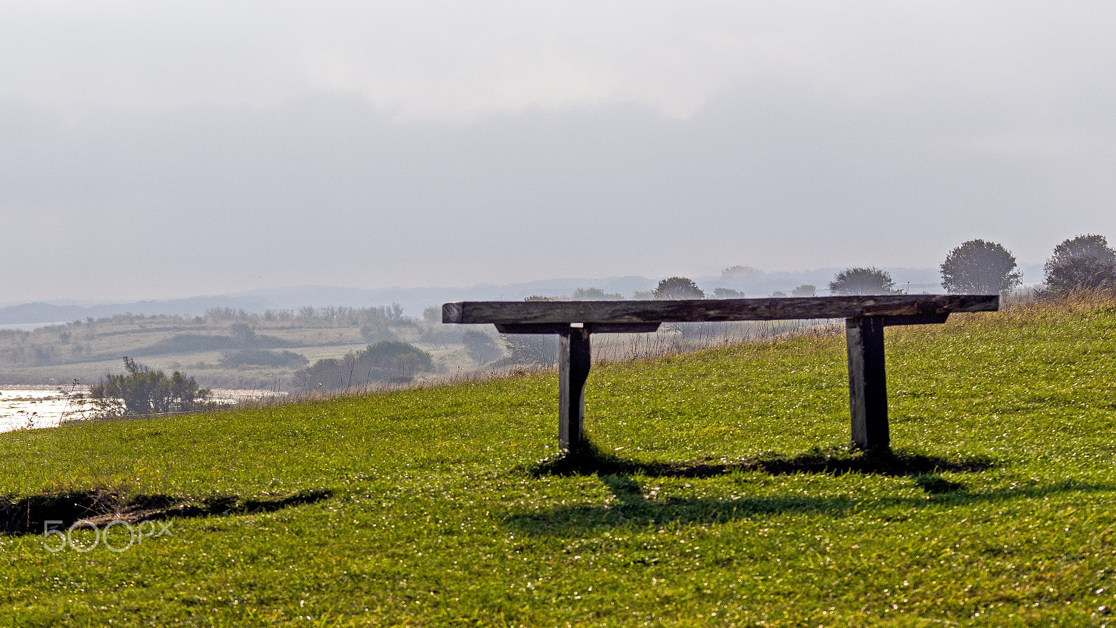 Sony SLT-A77 sample photo. Bench with a view photography