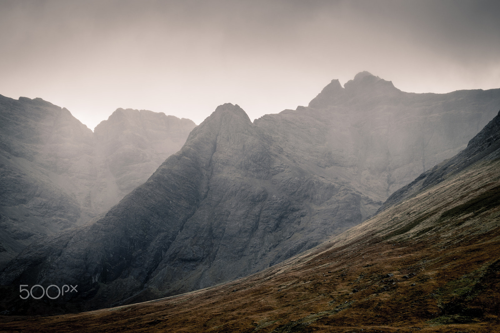 Nikon AF-S Nikkor 70-200mm F4G ED VR sample photo. Cuillins photography