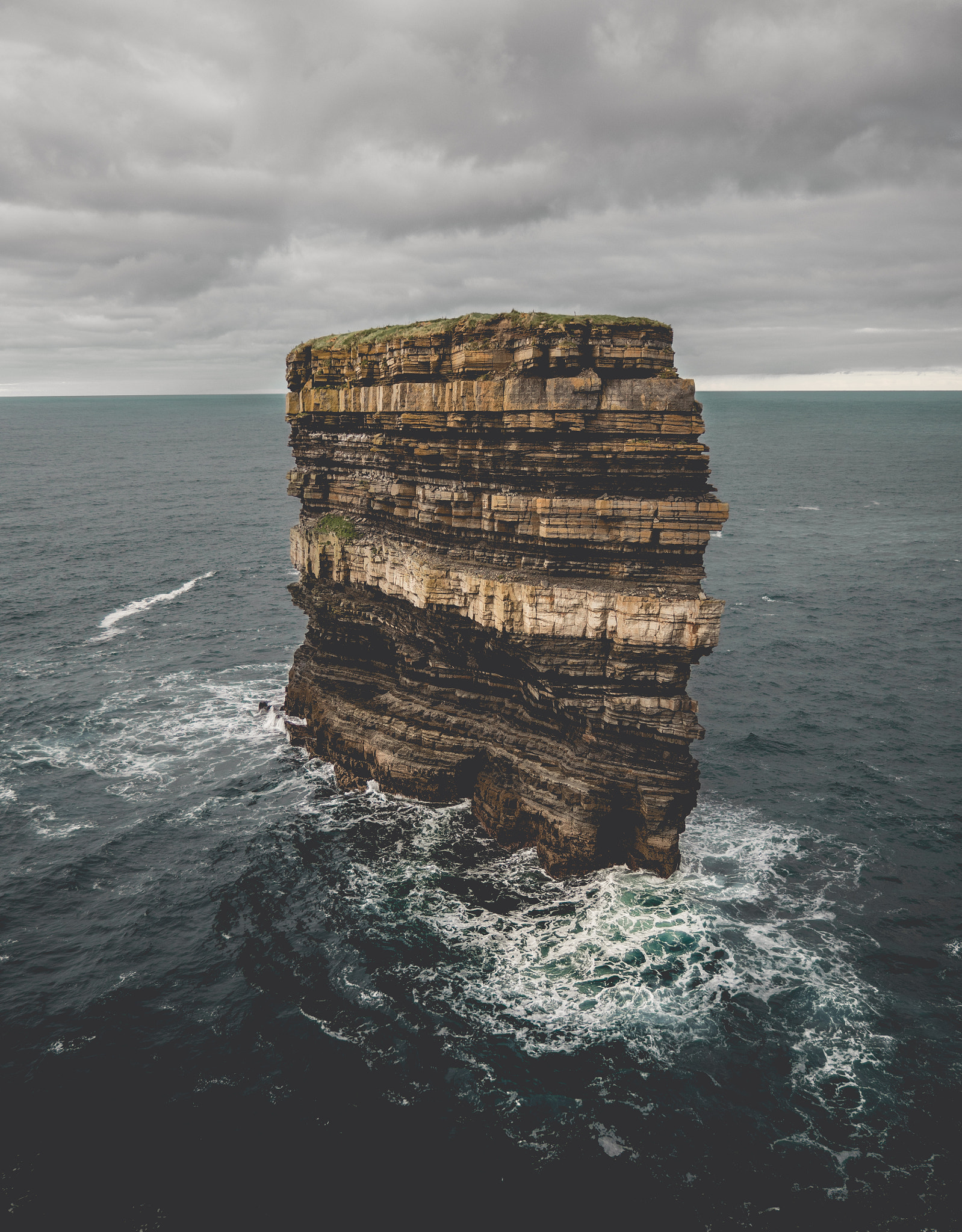 Olympus OM-D E-M5 II + Panasonic Lumix G 14mm F2.5 ASPH sample photo. Downpatrick head, ireland photography