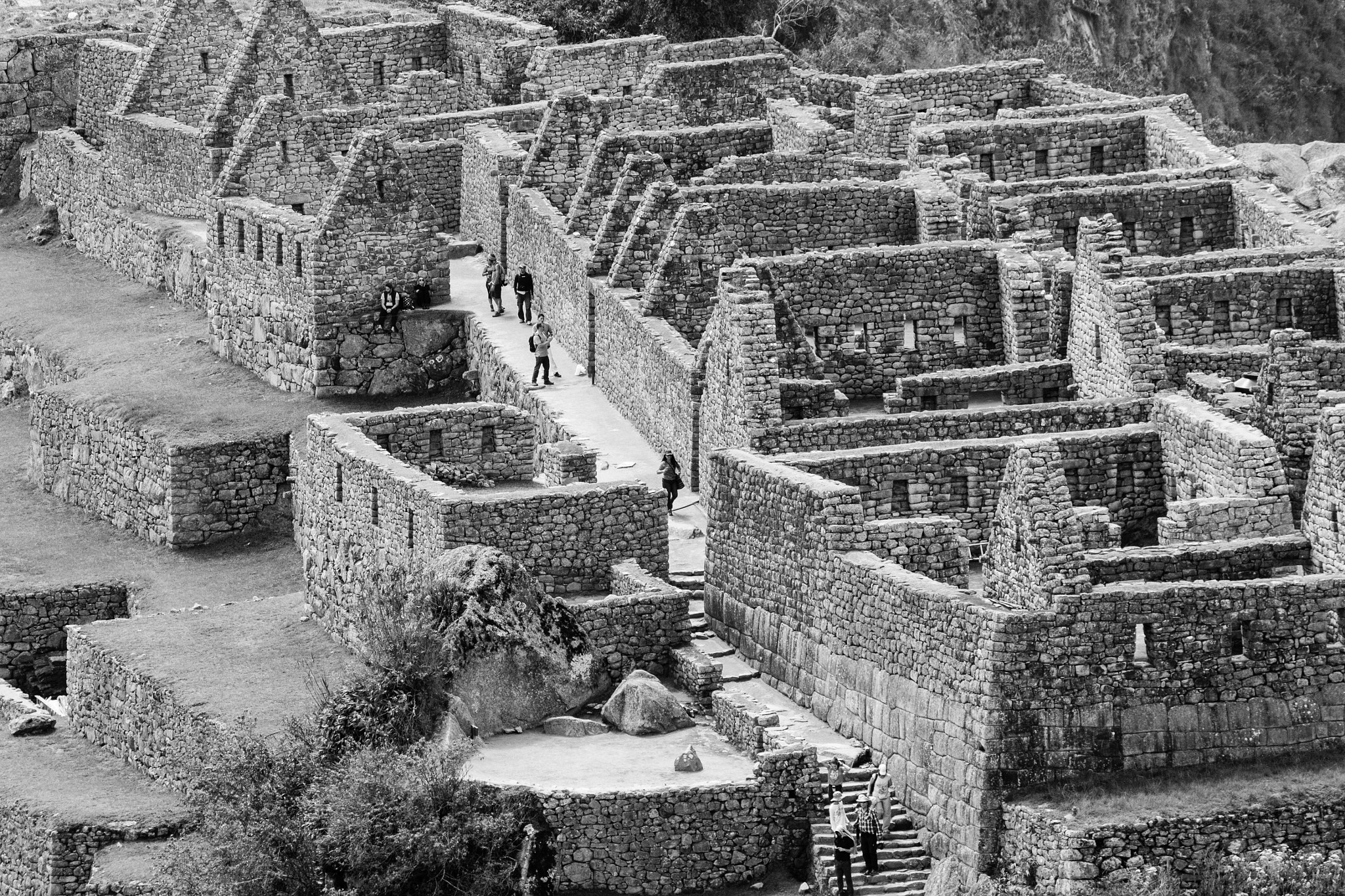 Canon EF 70-300mm F4-5.6 IS USM sample photo. Stone city - machu picchu photography