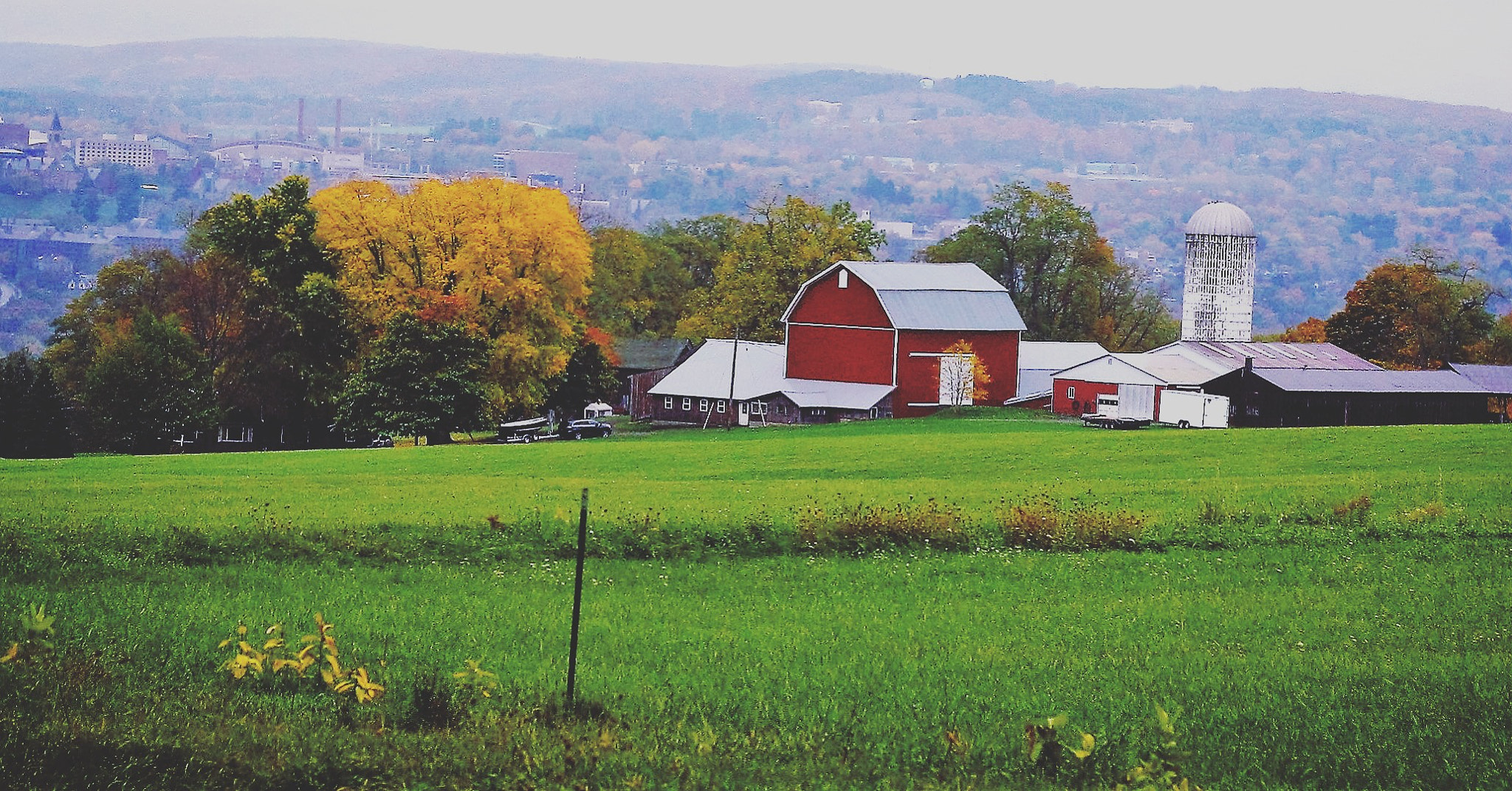 Canon EF 50mm f/1.8 sample photo. Farm over cornell photography