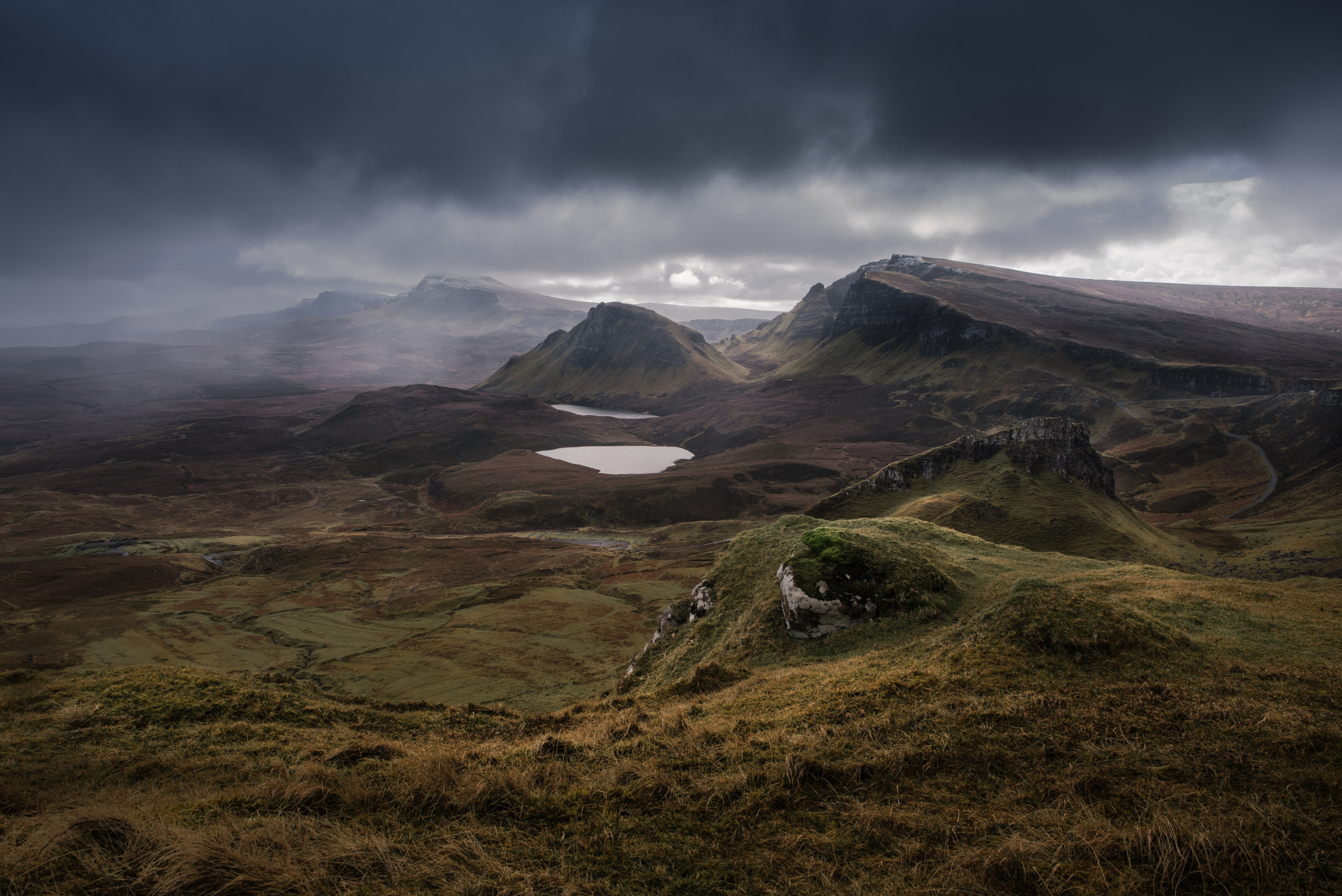 Nikon D810 + Nikon AF-S Nikkor 24mm F1.4G ED sample photo. The quiraing photography