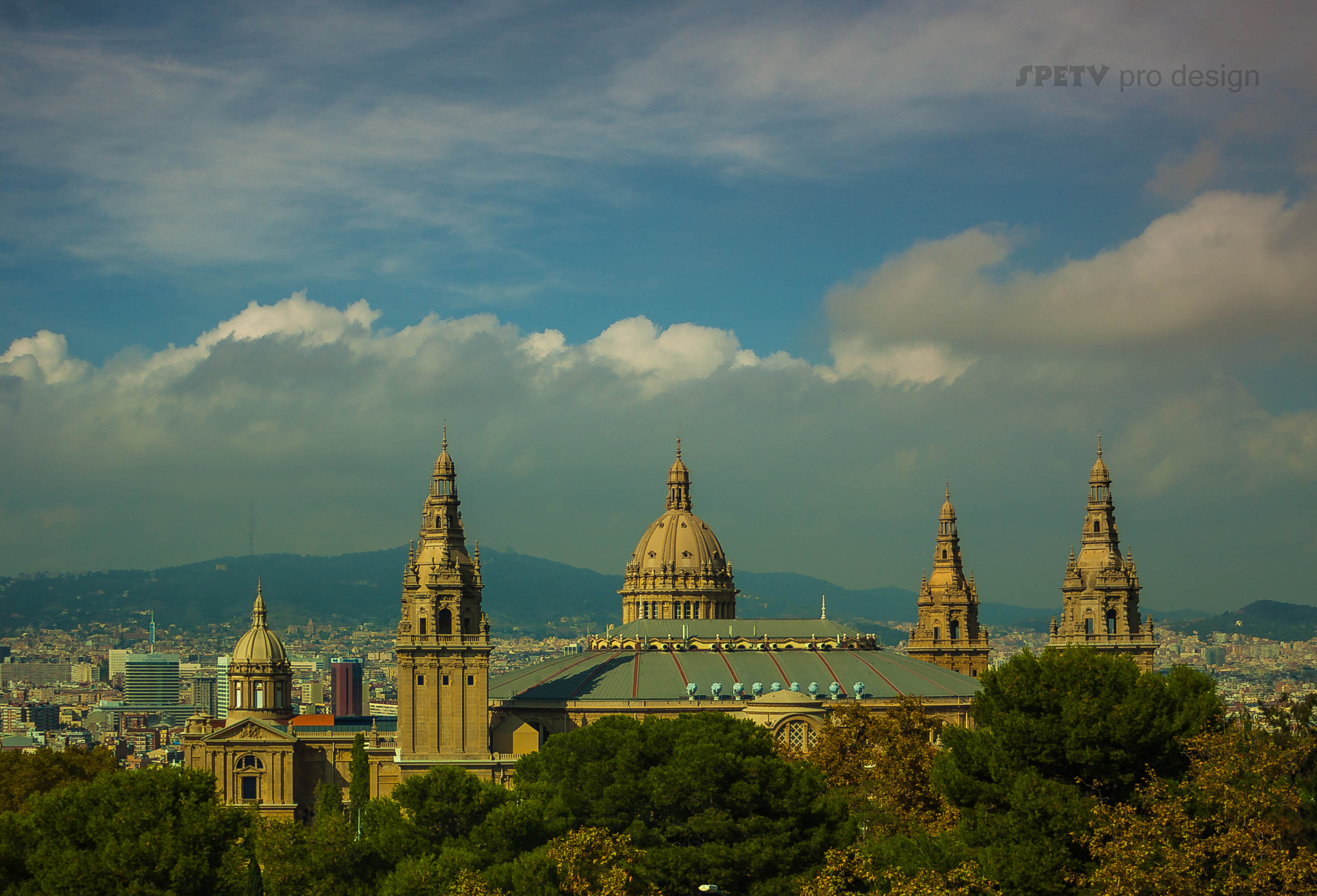 Canon EF 28-80mm f/3.5-5.6 sample photo. Castillo de montjuic photography