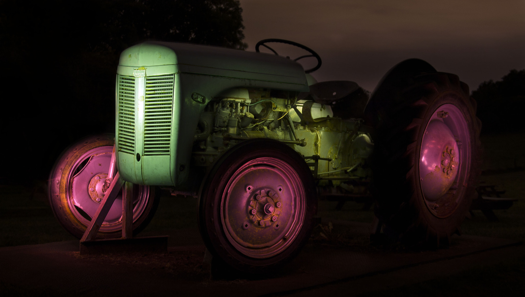 Canon EF-S 18-135mm F3.5-5.6 IS sample photo. Painting with light at the museum of rural life, scotland. photography