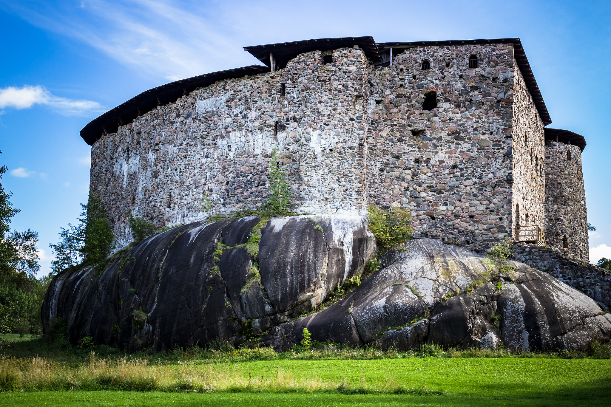 Canon EF 24-70mm F4L IS USM sample photo. Raseborg castle photography