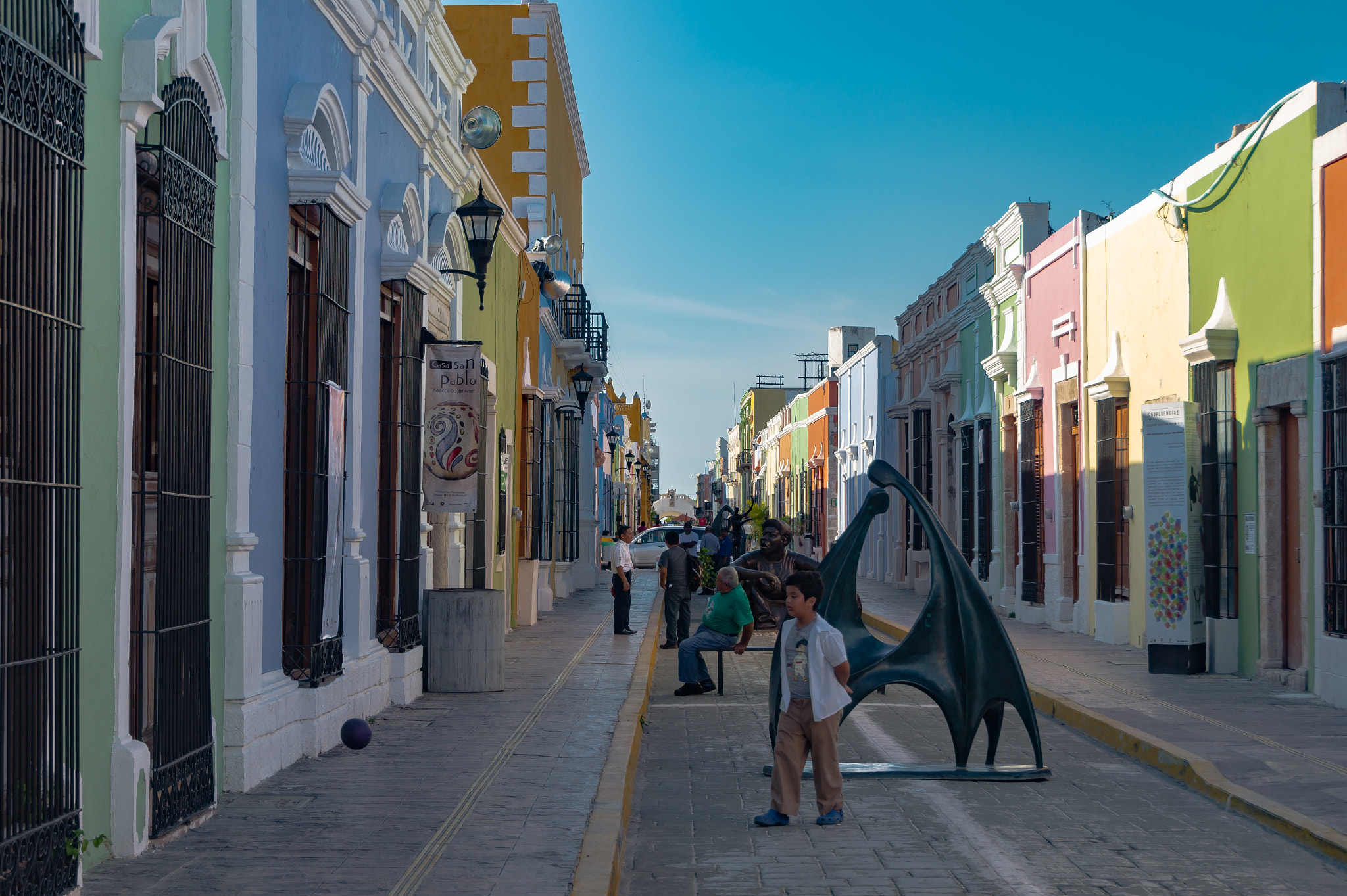 Sony E 18-200mm F3.5-6.3 OSS LE sample photo. Campeche, mexico photography