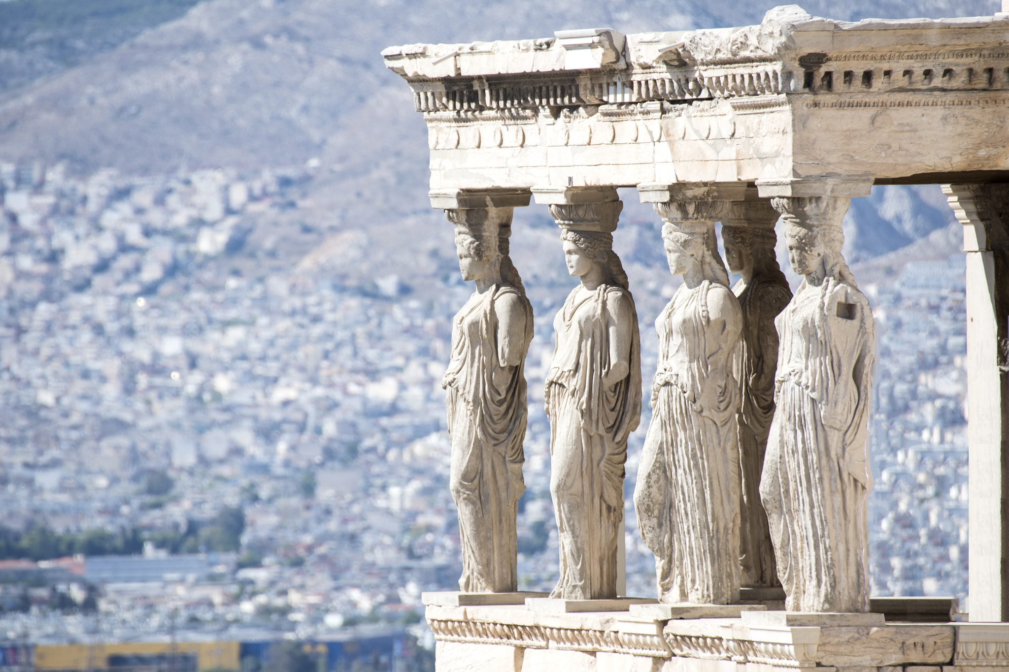 Nikon D500 sample photo. The temple of athena in athens photography