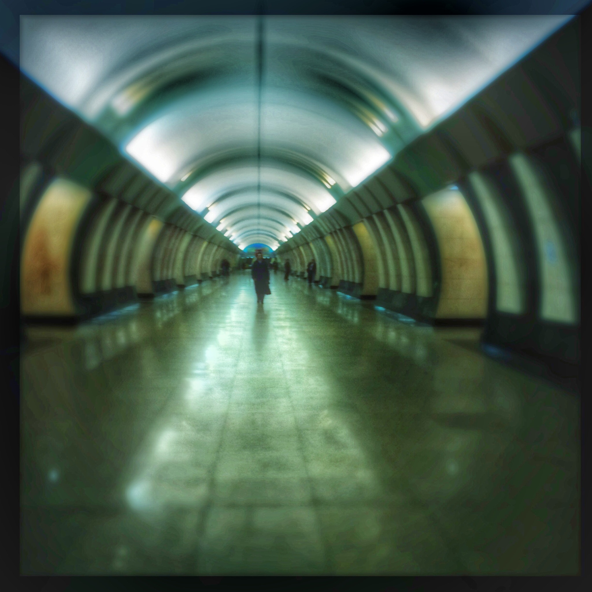 Hipstamatic 273 sample photo. Station photography