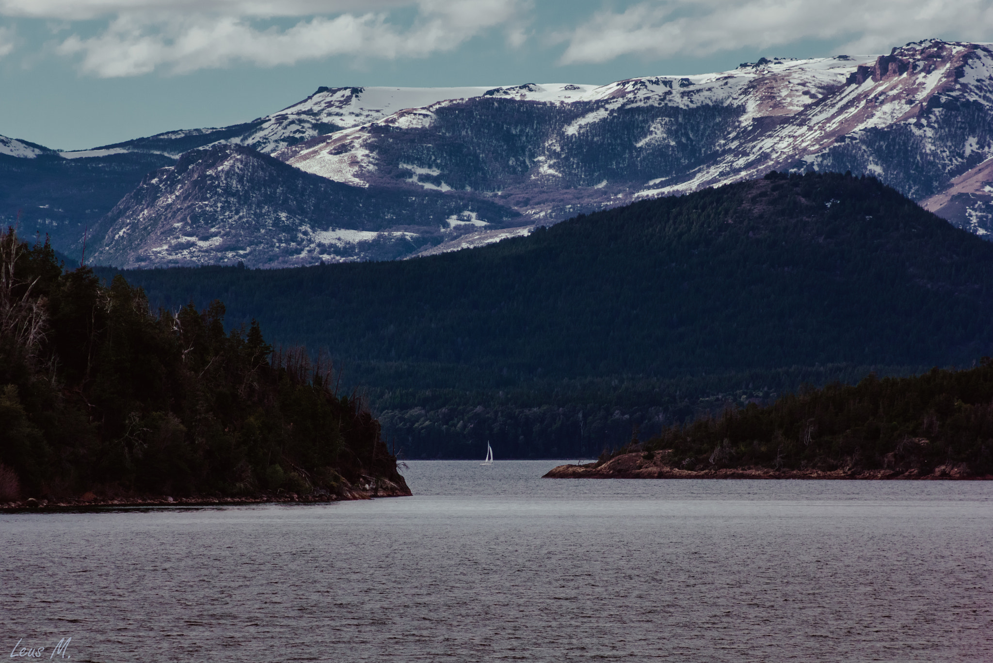 Canon EF 80-200mm F4.5-5.6 II sample photo. Lagos y montañas photography