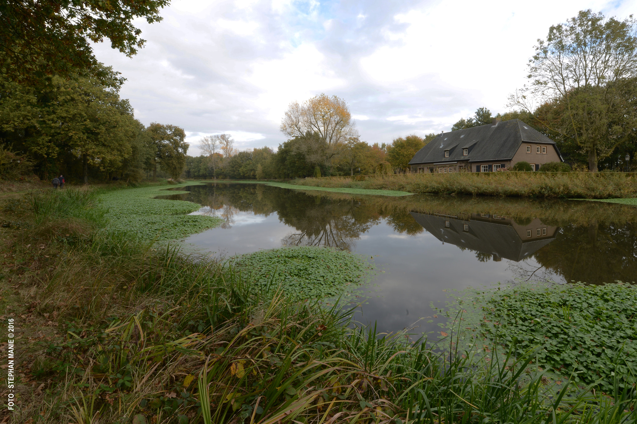 Nikon D800 sample photo. Walking near small dutch river photography