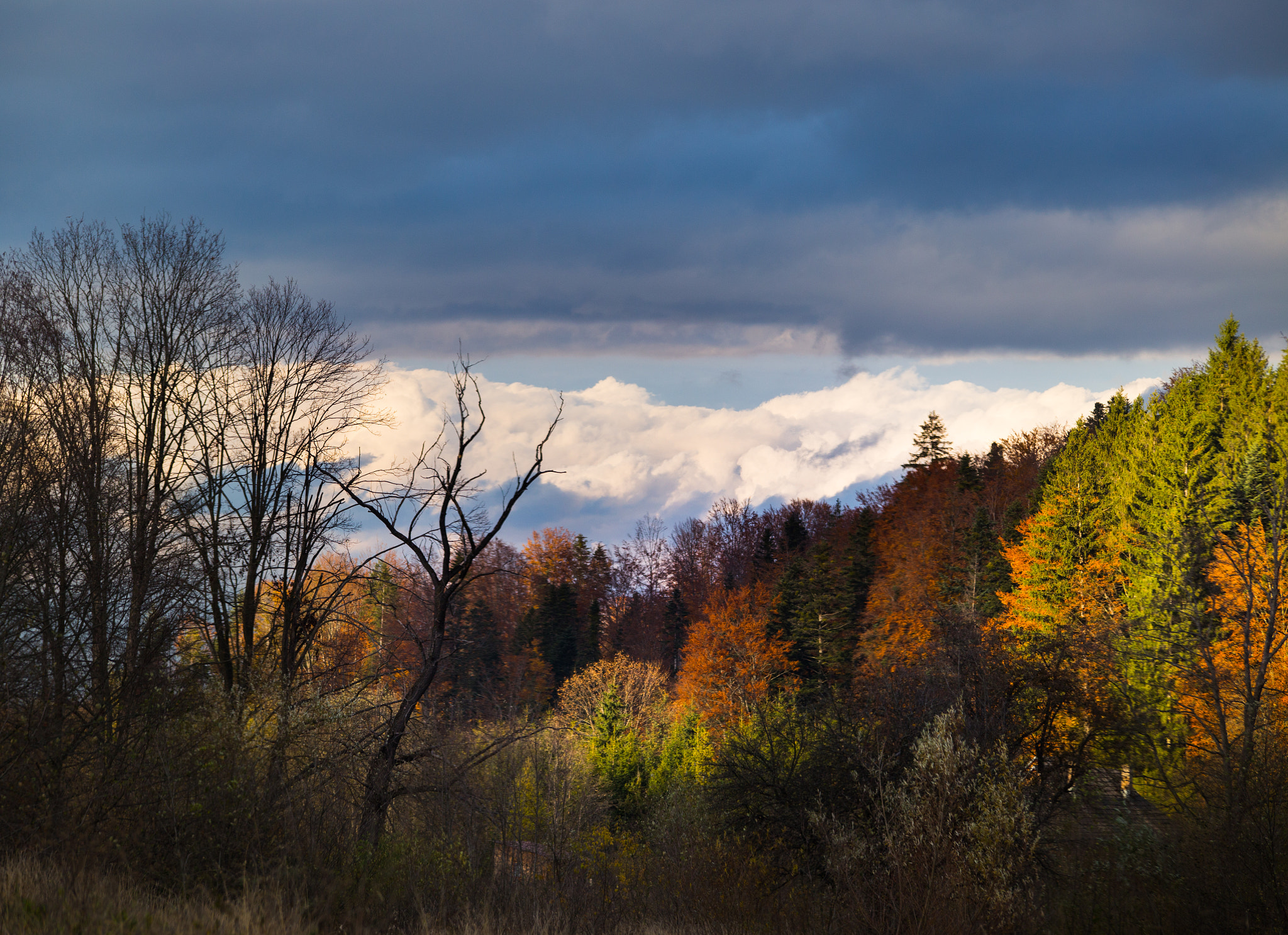 Canon EOS 6D + Tamron SP AF 70-200mm F2.8 Di LD (IF) MACRO sample photo. Clouds nature photography