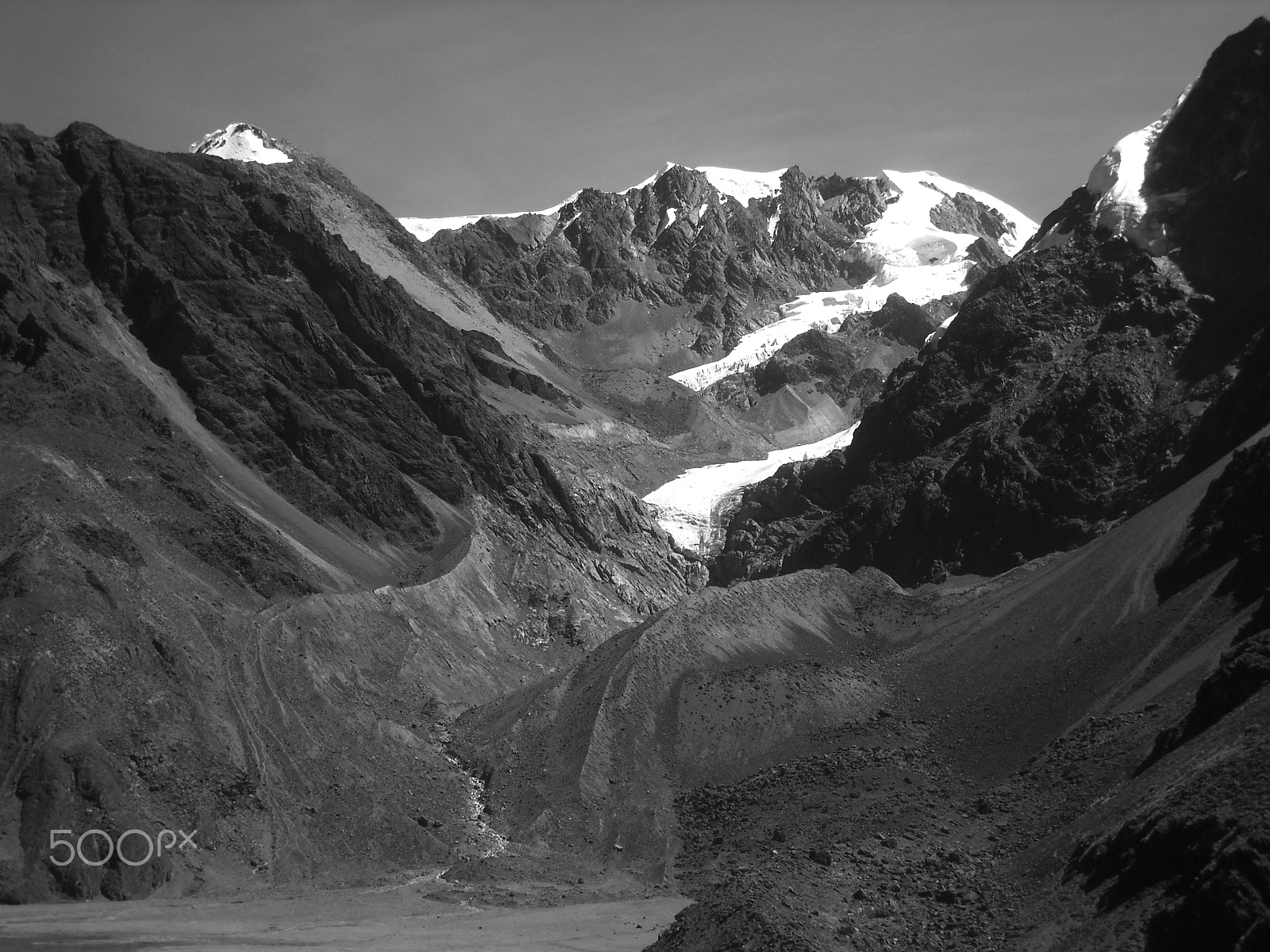 Nikon Coolpix L20 sample photo. Cordillera y glaciar photography