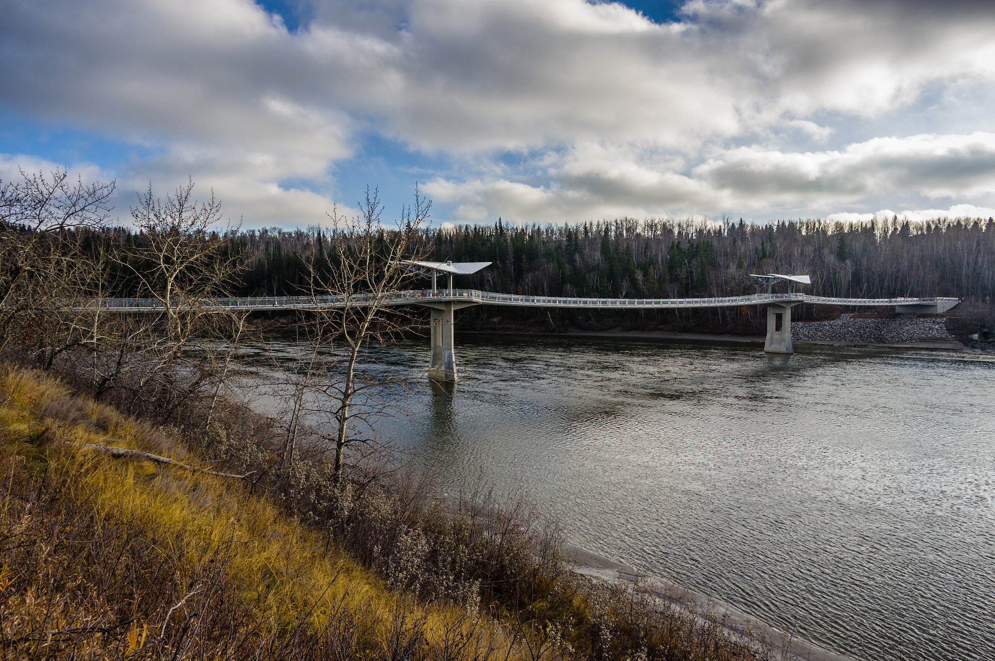 Pentax K-3 II sample photo. Bridges of edmonton 2 of 2 photography