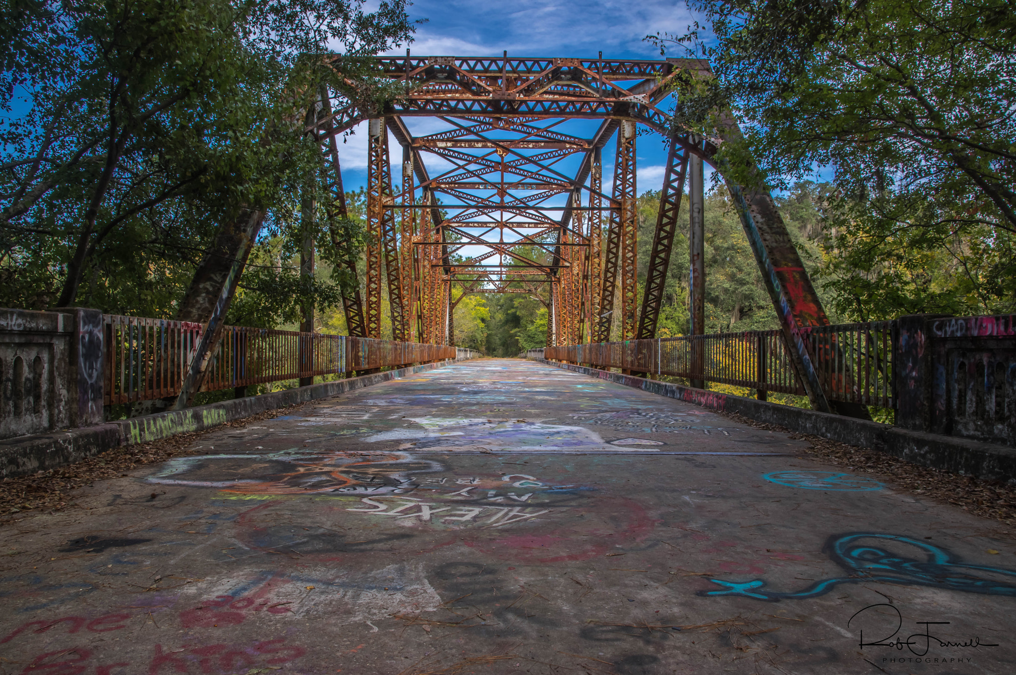 Pentax K-3 sample photo. Suwannee springs bridge photography