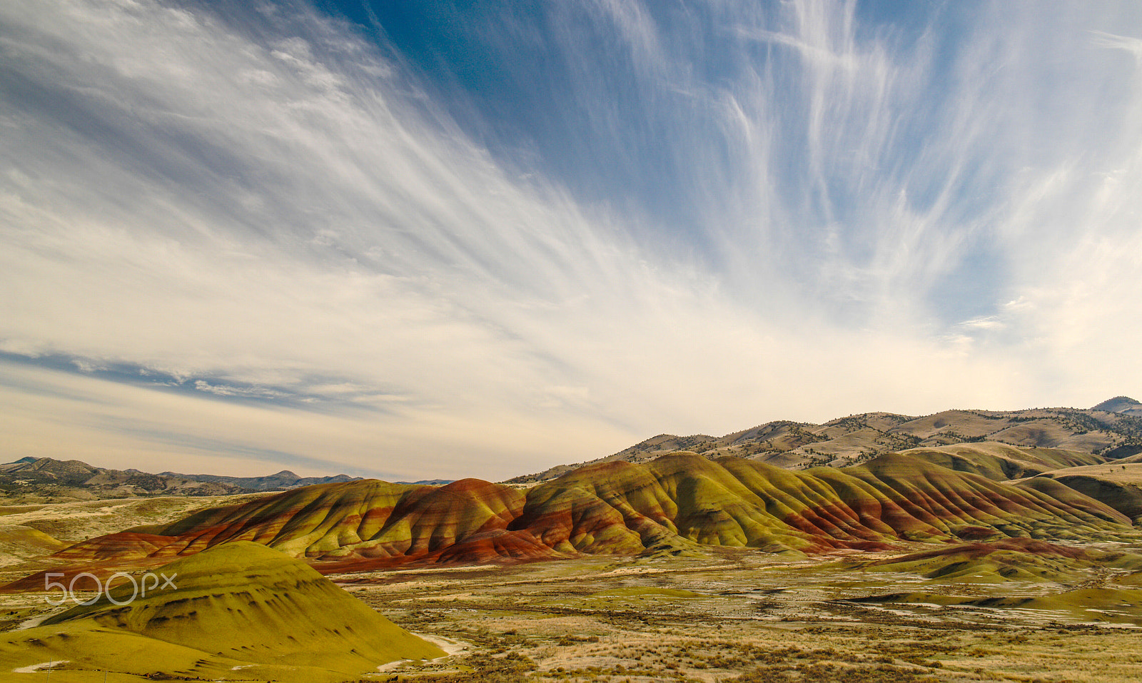 NX 18-200mm F3.5-6.3 sample photo. Painted hills, mitchell, oregon photography