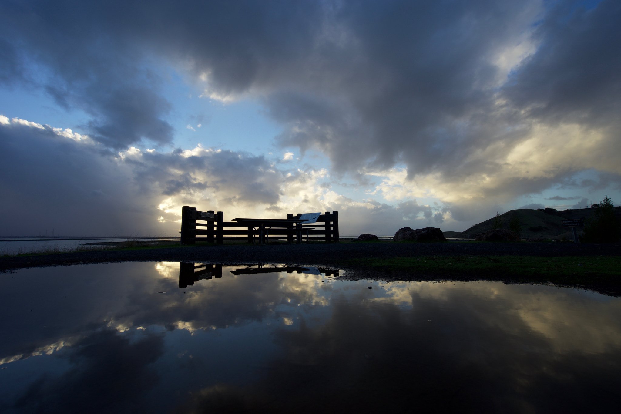 Sony a7 + Sony Vario-Tessar T* FE 16-35mm F4 ZA OSS sample photo. Wet viewpoint at don edwards nwr photography