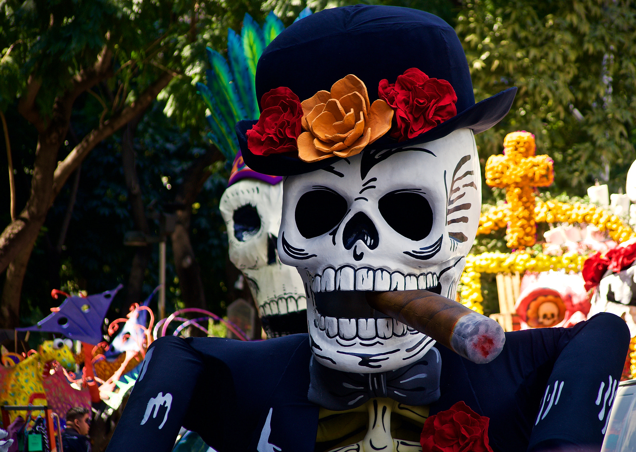 Sigma 70-300mm F4-5.6 DL Macro sample photo. "el catrín" cdmx photography