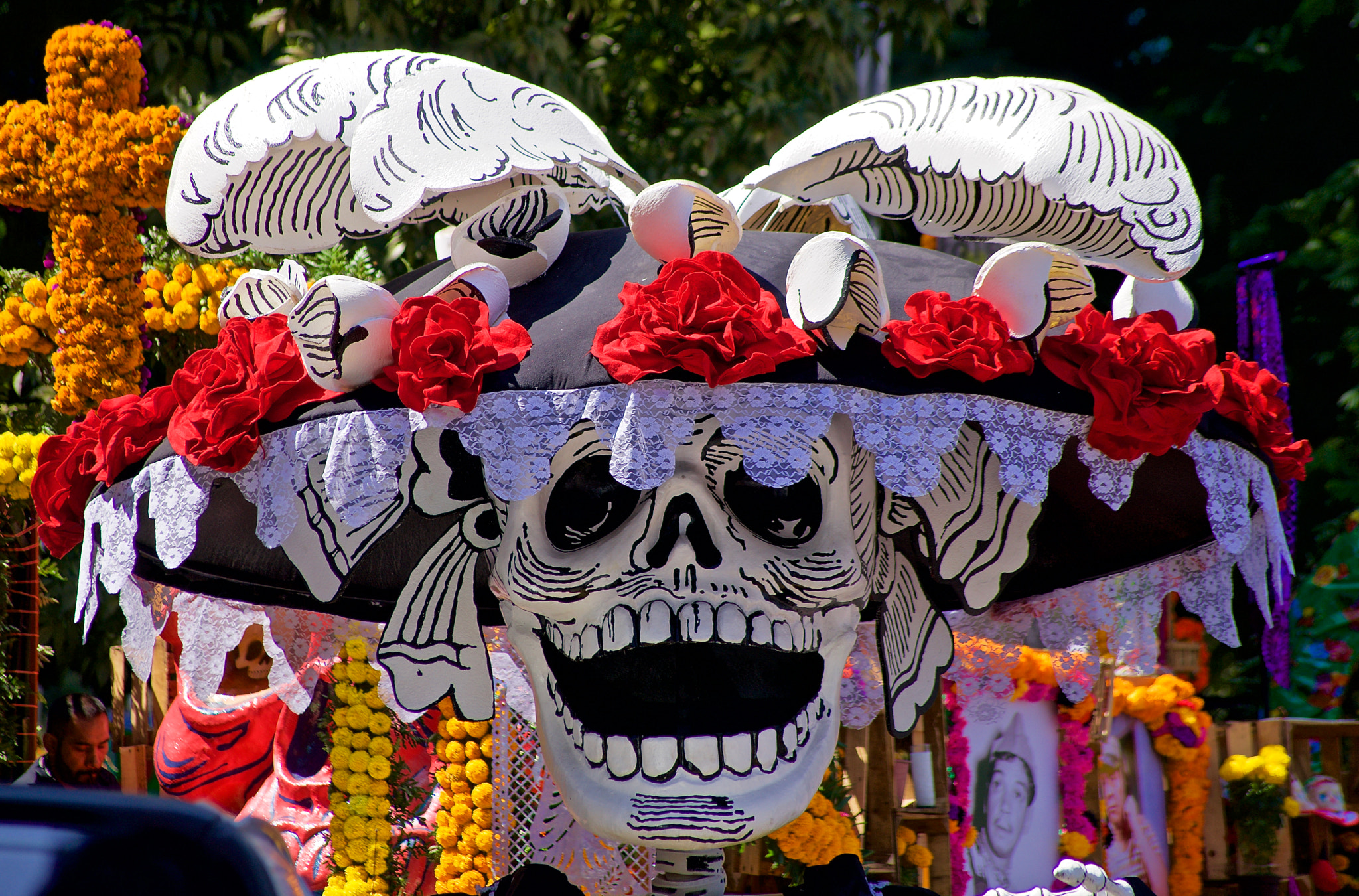 Sony 75-300mm F4.5-5.6 sample photo. "la catrina", cdmx photography