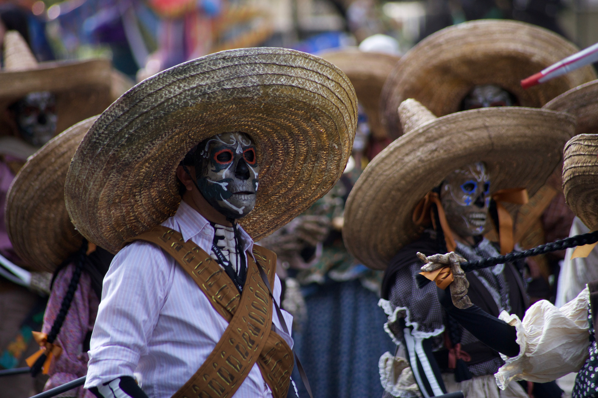 Sony 75-300mm F4.5-5.6 sample photo. Festival de "día de muertos" cdmx photography