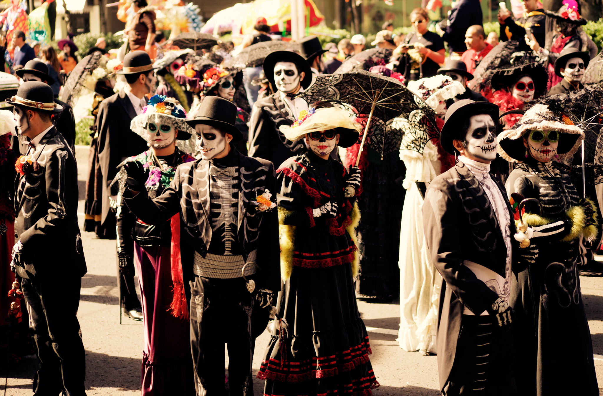 Sony a99 II sample photo. Fiesta de "día de muertos", cdmx photography