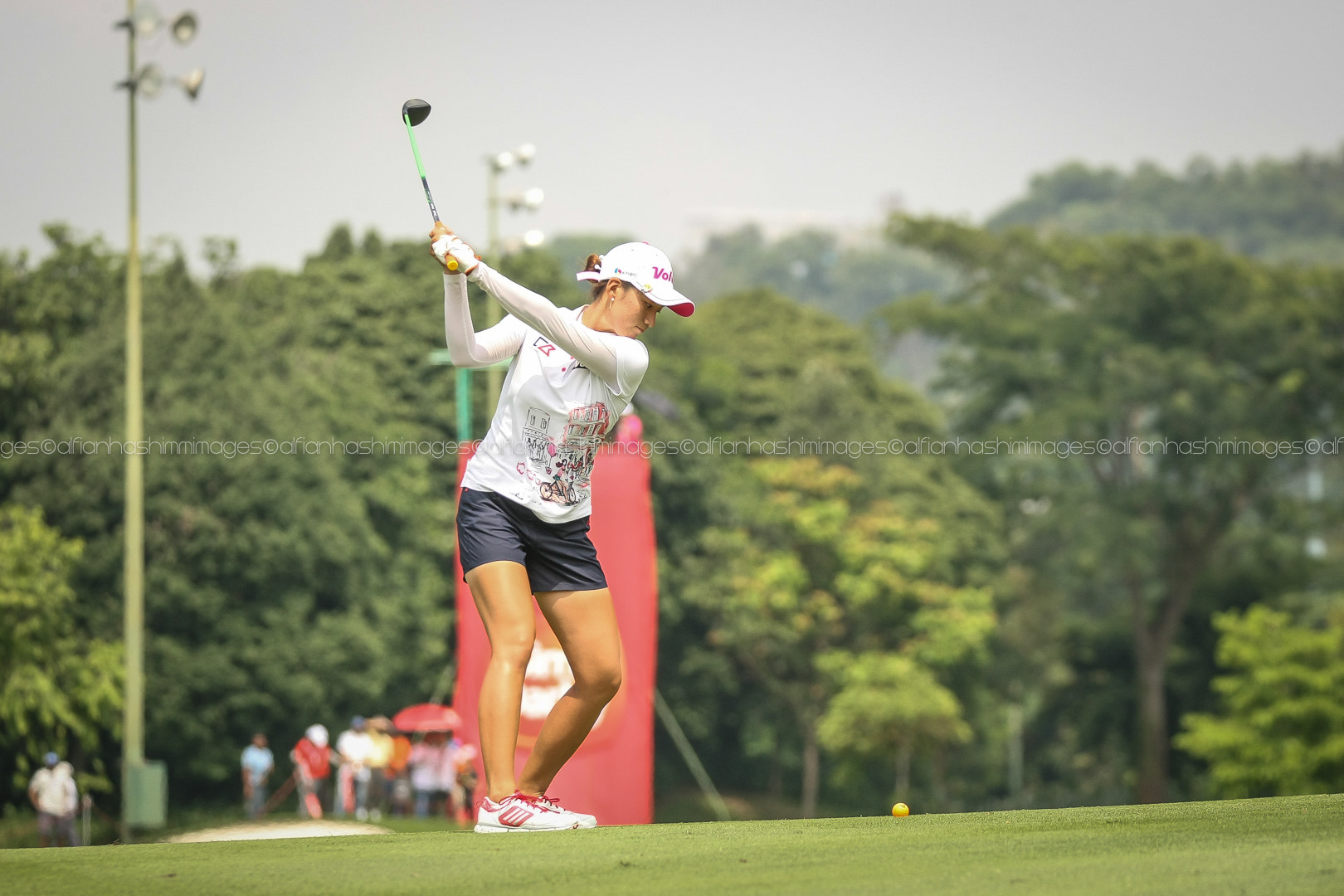 Canon EOS-1D Mark III + Tamron SP 150-600mm F5-6.3 Di VC USD sample photo. Sime darby 2016 lpga photography