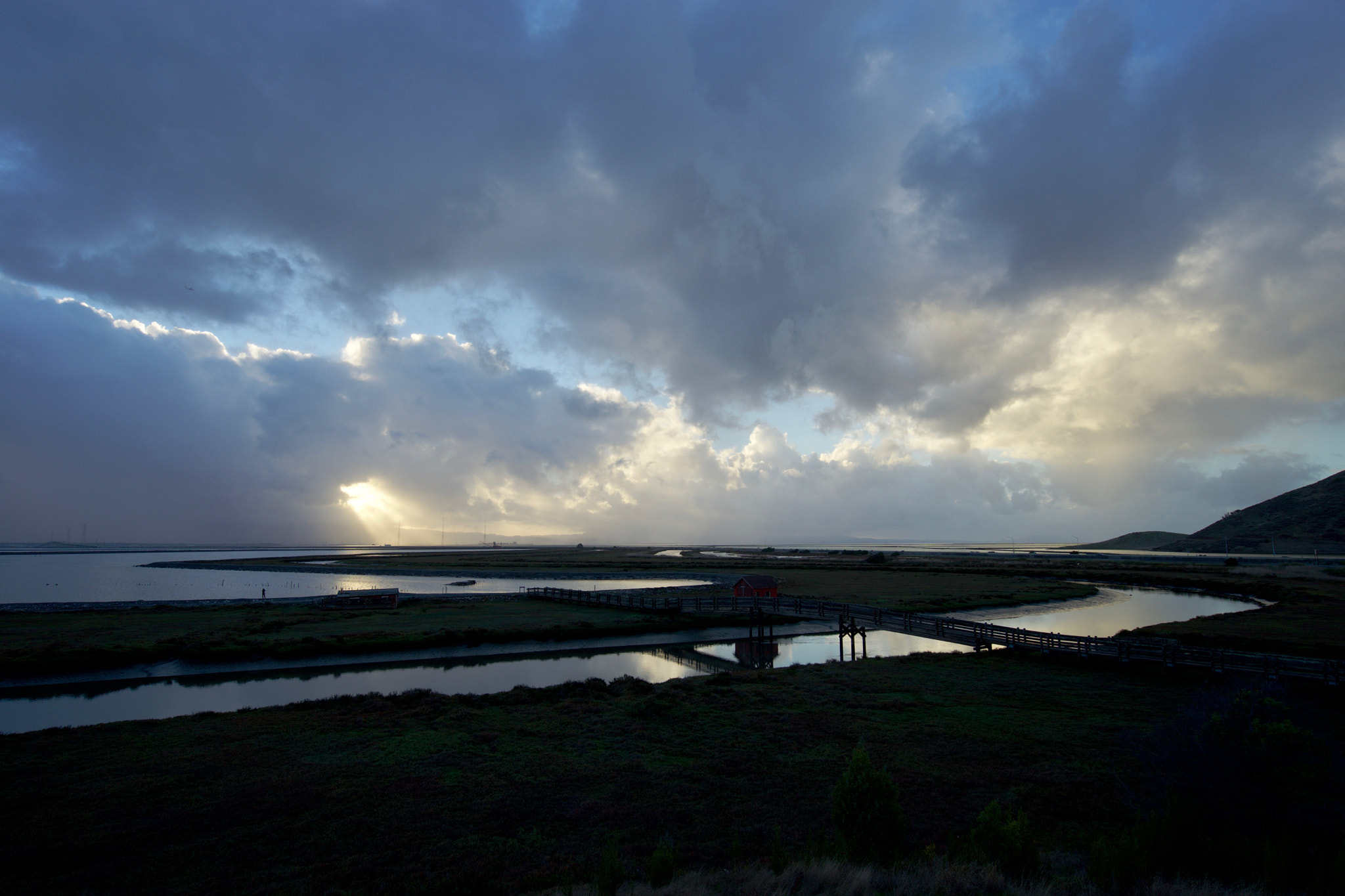 Sony a7 sample photo. View from don edward nwr photography