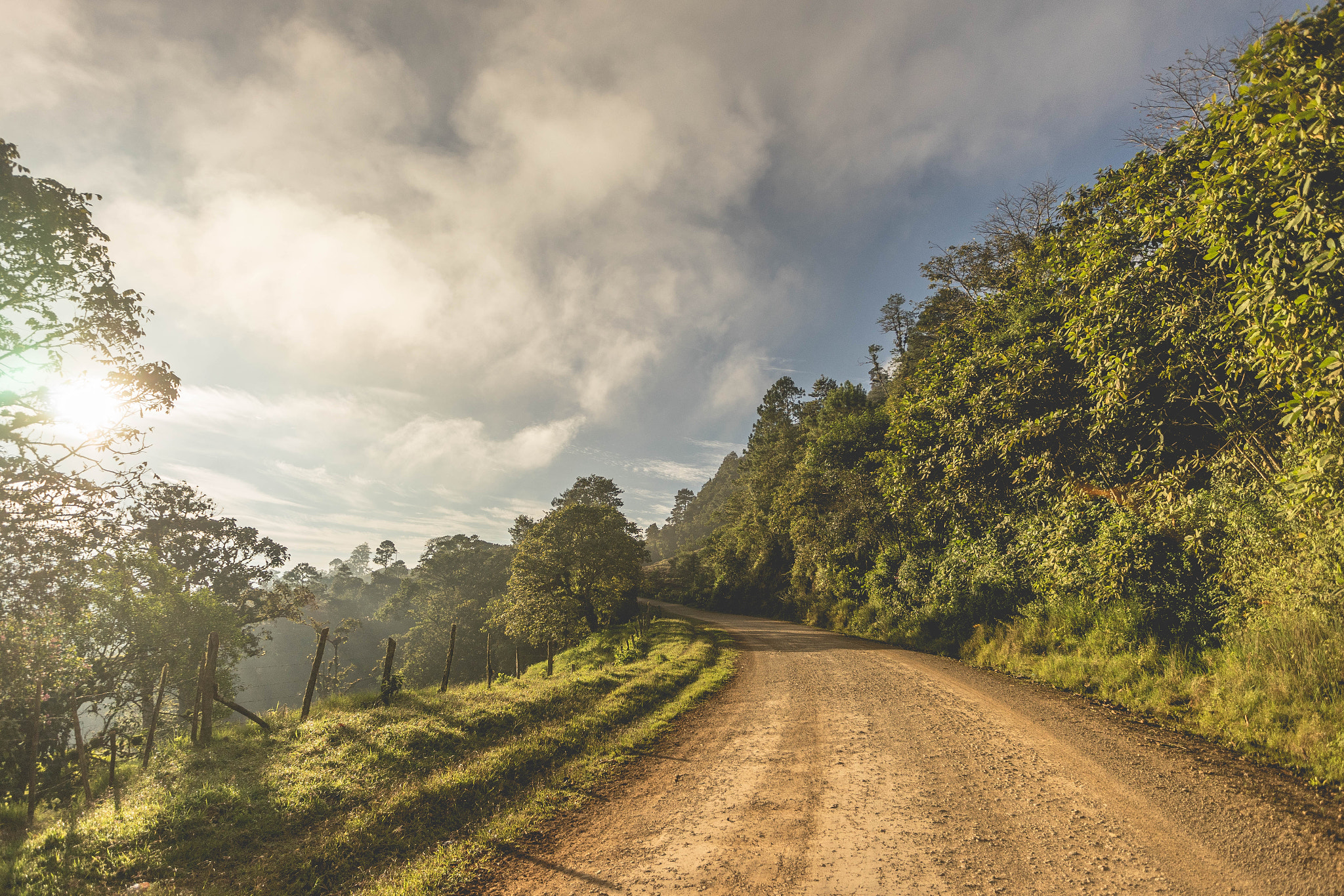 Sony a7 + Canon EF 17-40mm F4L USM sample photo. Road to belen photography