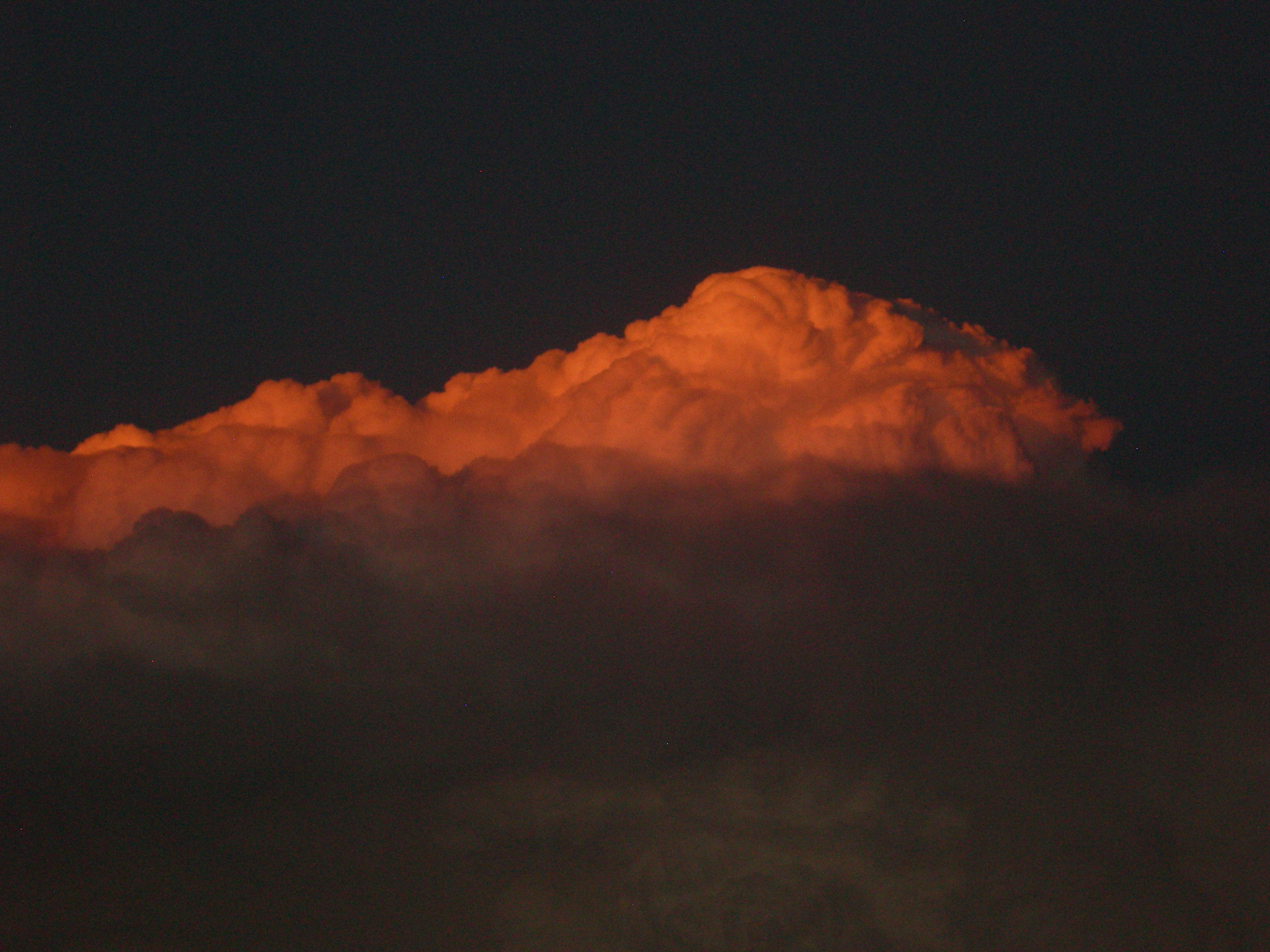 Nikon COOLPIX P1 sample photo. Sunset in the clouds photography