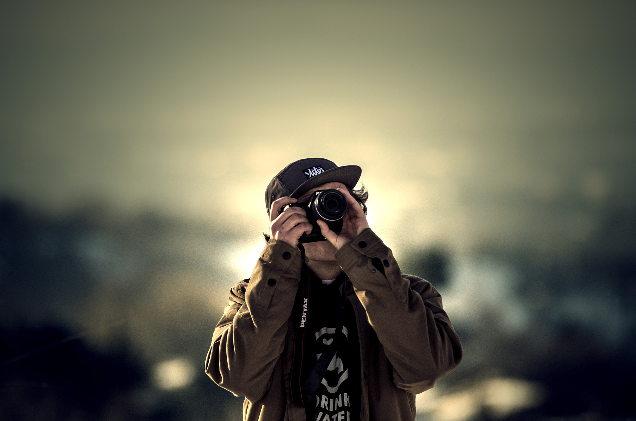 Pentax K-500 sample photo. Photo portrait photography