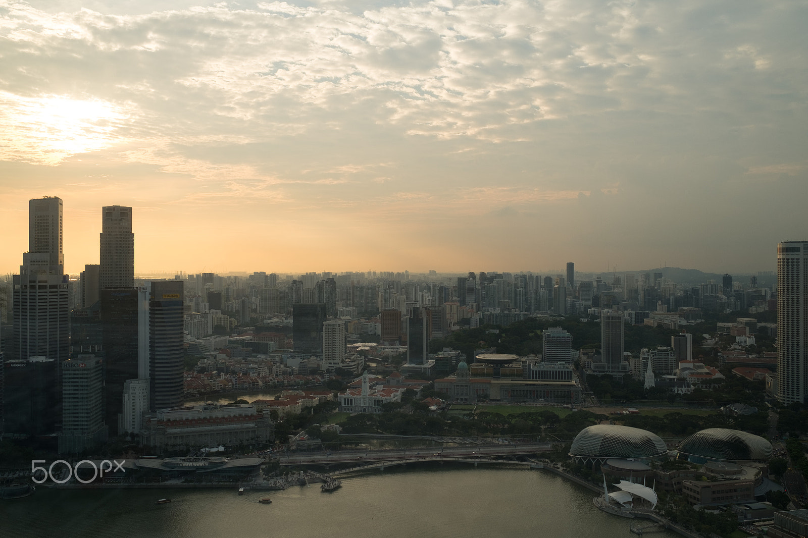 Fujifilm X-E1 + Fujifilm XF 23mm F1.4 R sample photo. Sunset in singapore photography