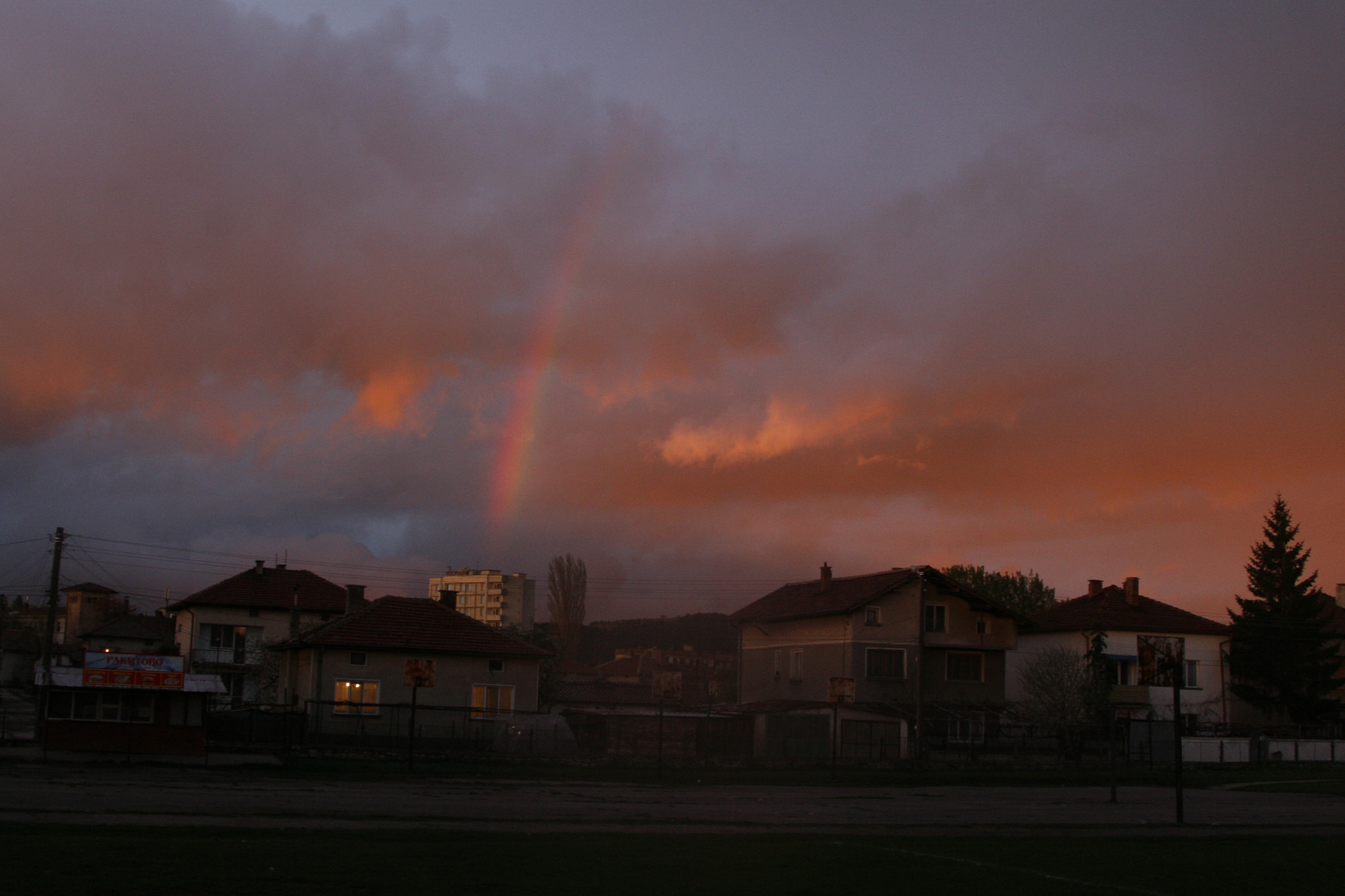 Canon EOS 30D sample photo. Rainbow photography