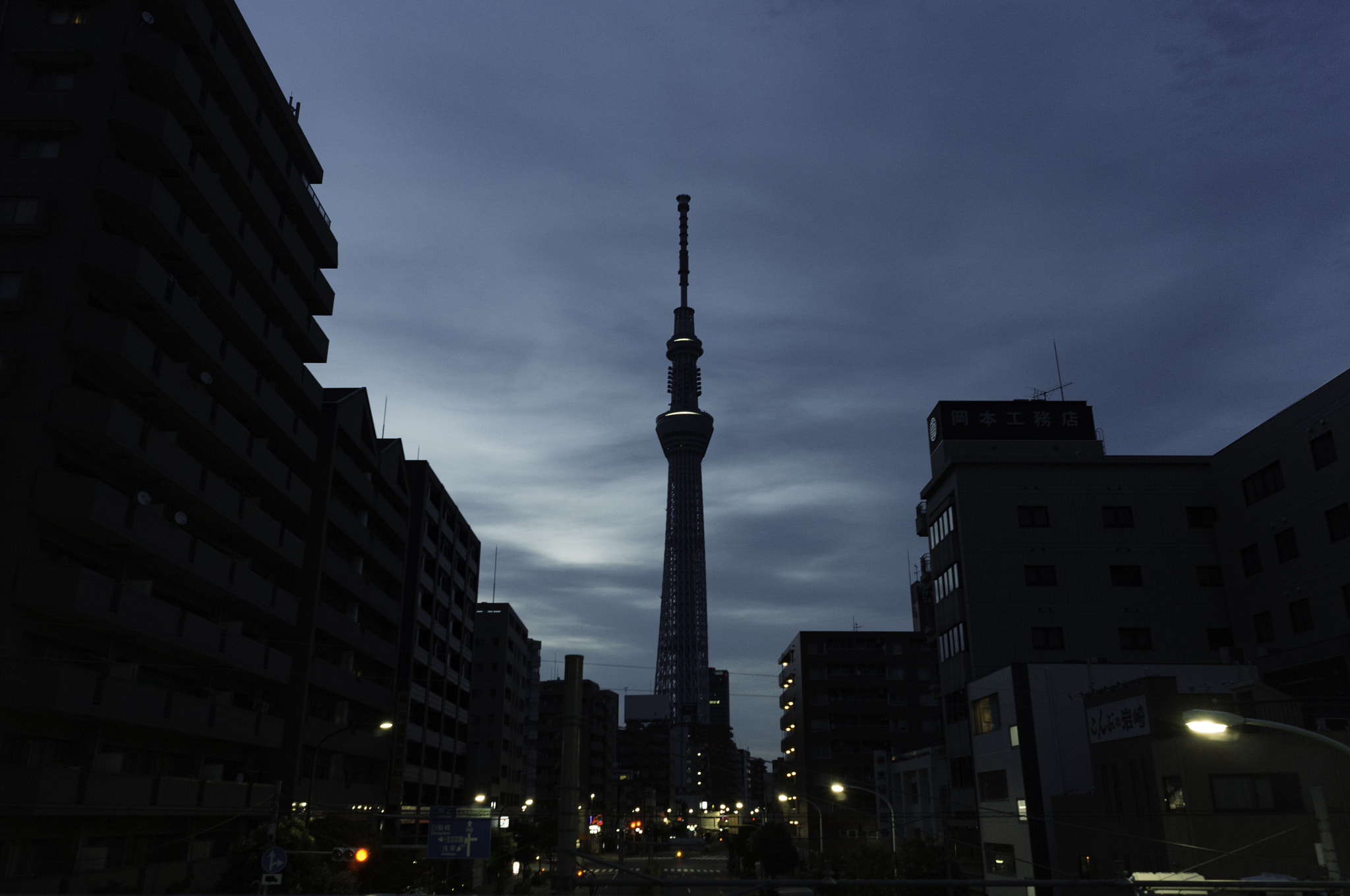 Ricoh GXR A12 sample photo. Before dawn, tokyo photography