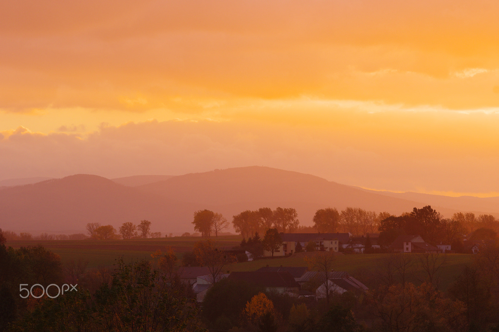 Pentax K-70 + Tamron SP AF 70-200mm F2.8 Di LD (IF) MACRO sample photo. Golden sunset... photography