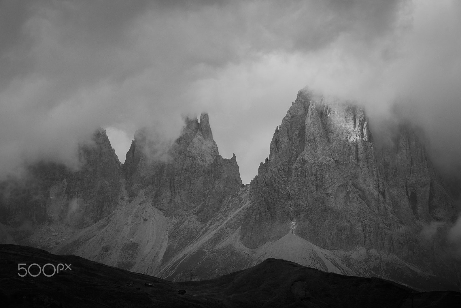 Panasonic Lumix DMC-GX85 (Lumix DMC-GX80 / Lumix DMC-GX7 Mark II) + Panasonic Lumix G X Vario 35-100mm F2.8 OIS sample photo. Saslonch, south-tyrol photography