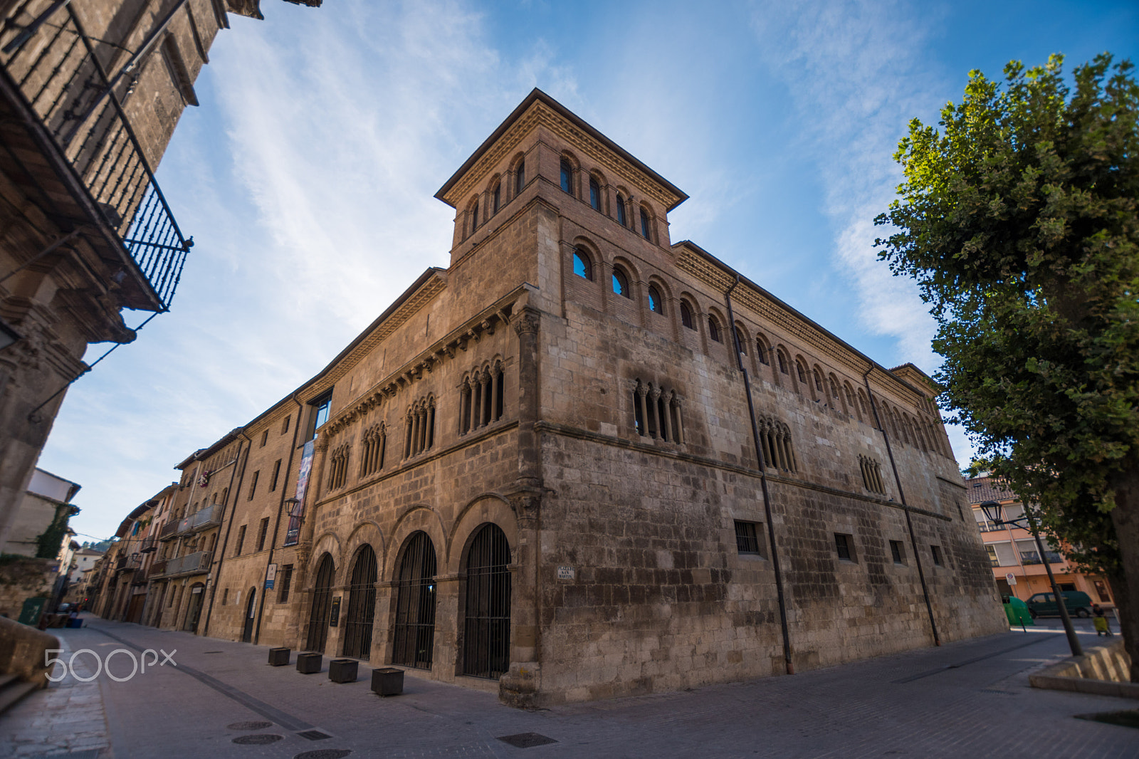 Nikon D5500 + Sigma 10-20mm F3.5 EX DC HSM sample photo. Palacio de los reyes de navarra photography